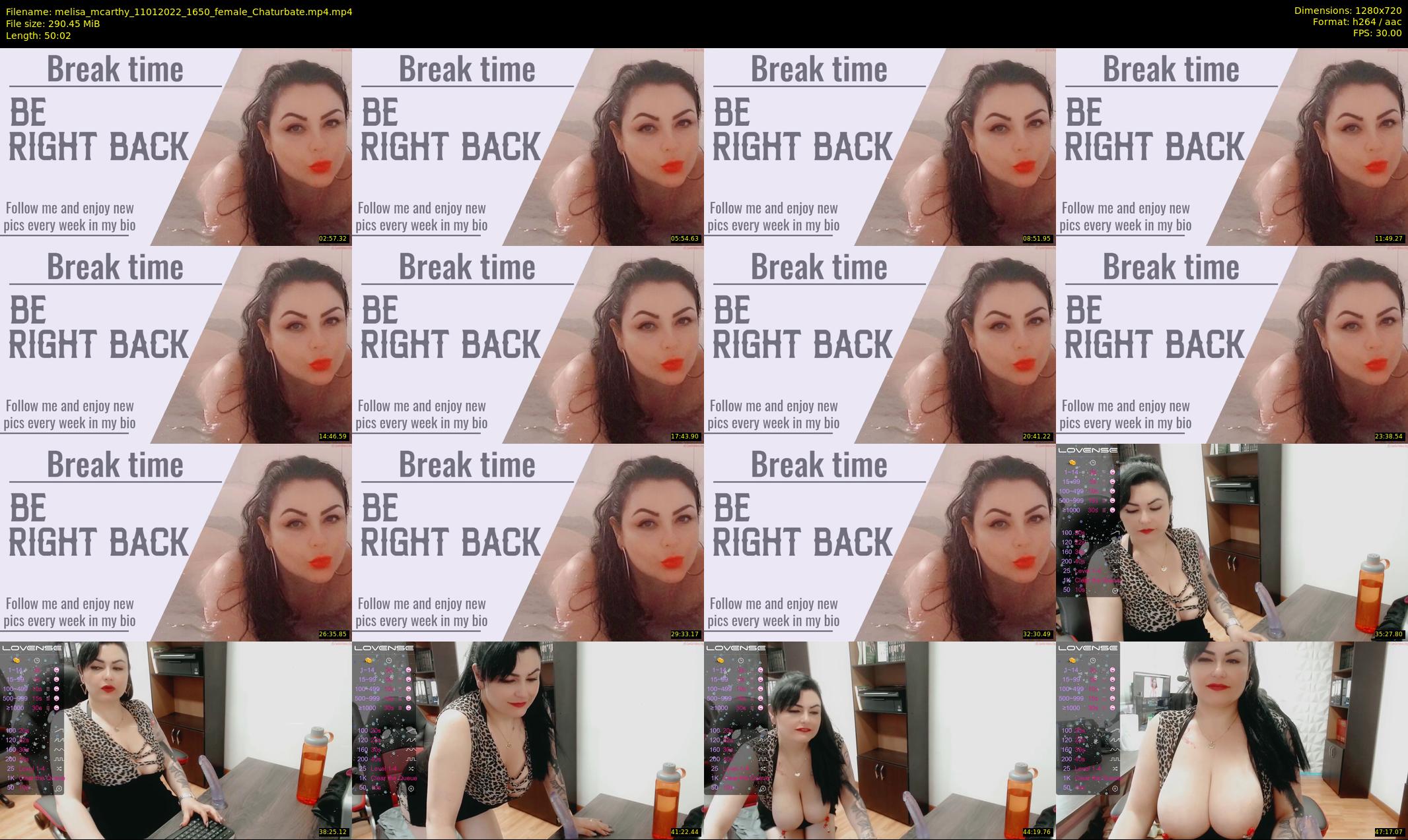 melisa_mcarthy — 51 minute Chaturbate couple cam show recording, 720p, Jan 11, 2022