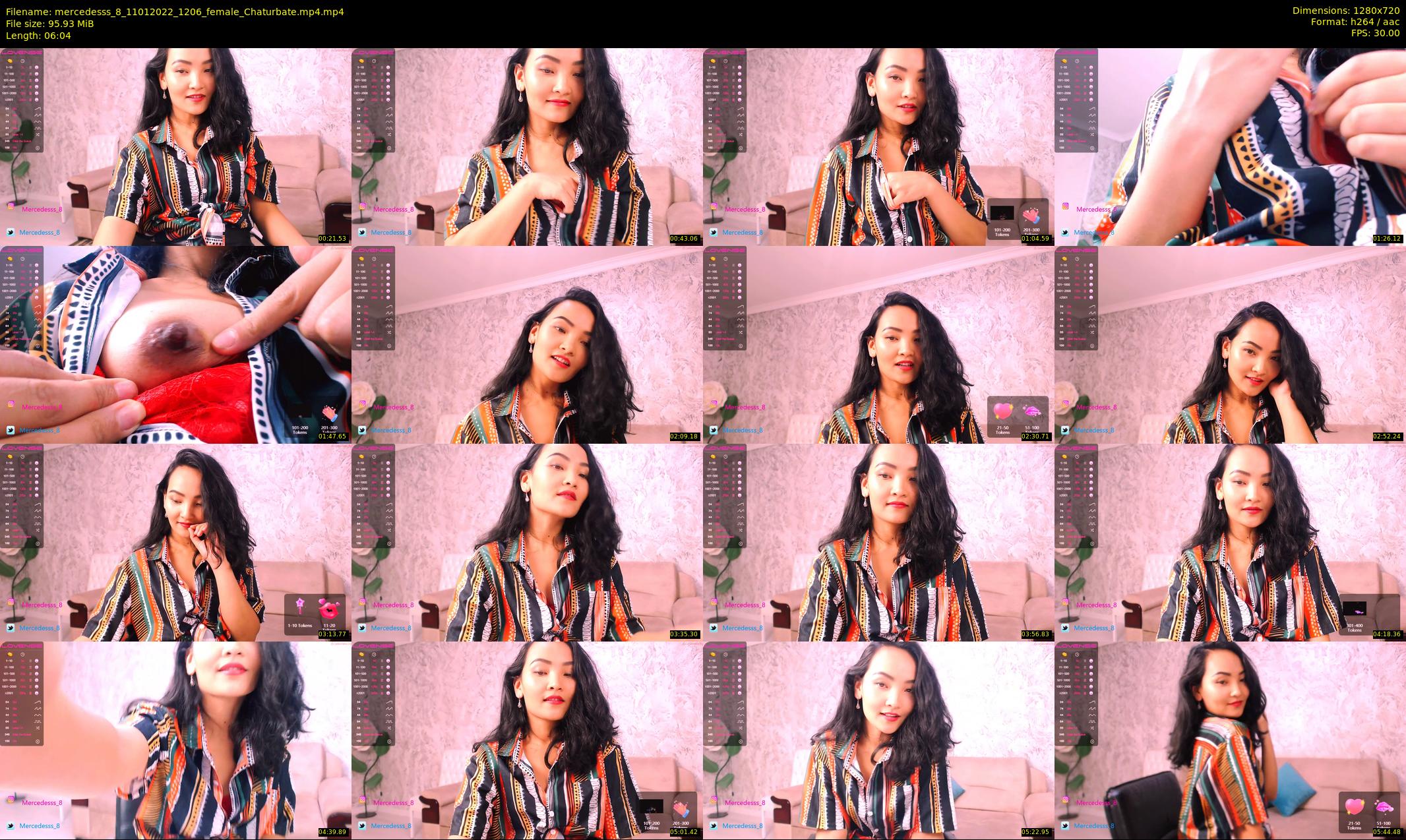 mercedesss_8 — 7 minute Chaturbate female cam show recording, 720p, Jan 11, 2022