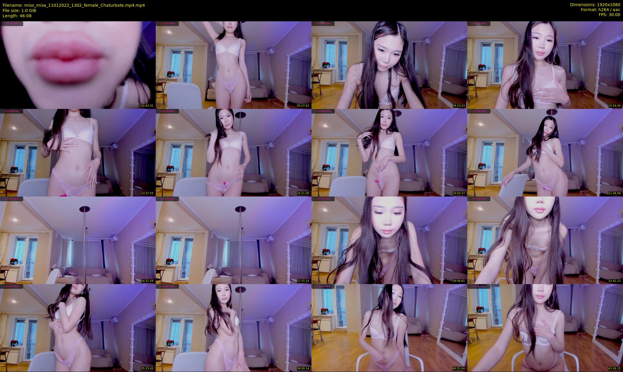 miso_misa — 47 minute Chaturbate female cam show recording, 1080p, Jan 11, 2022