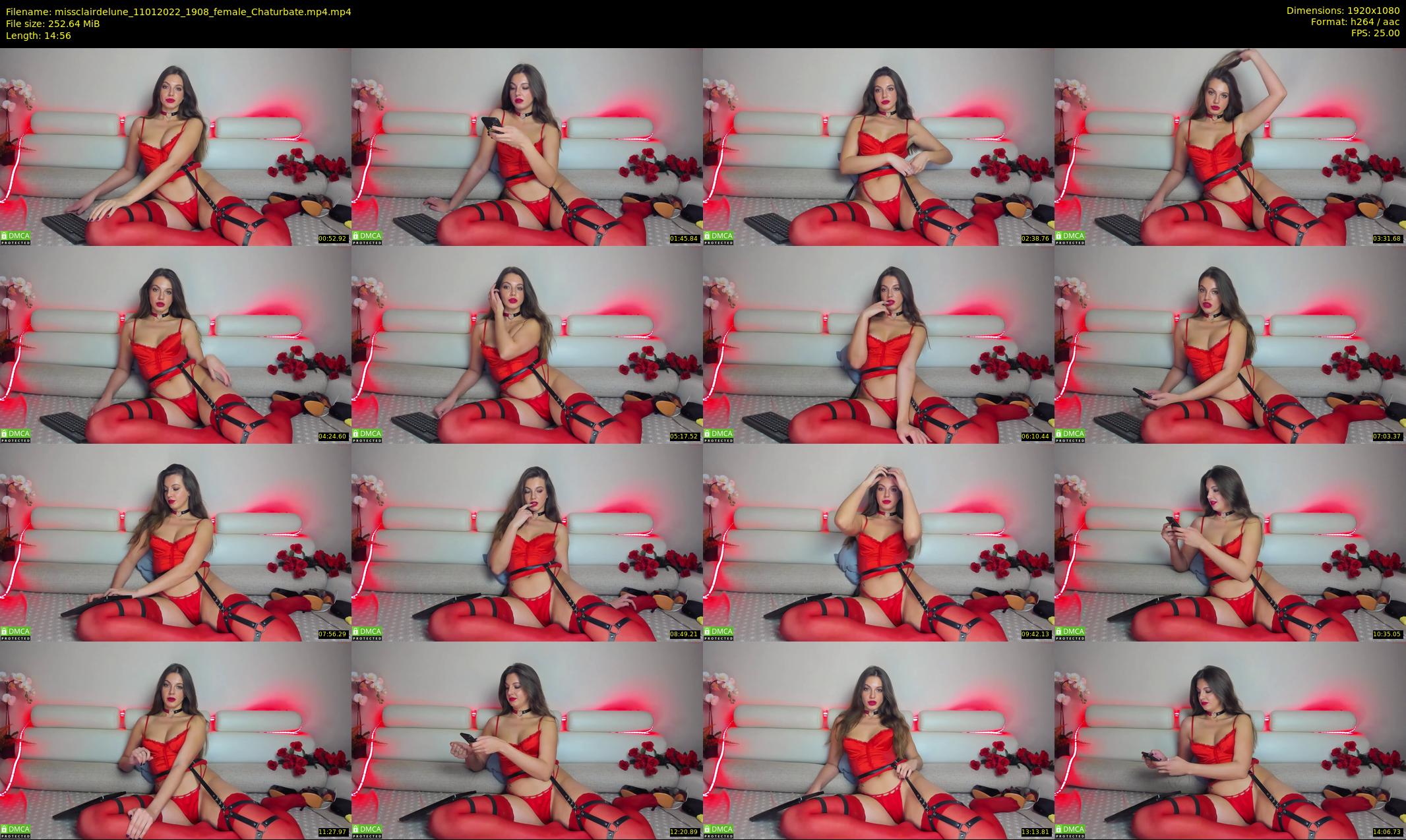 missclairdelune — 15 minute Chaturbate female cam show recording, 1080p, Jan 11, 2022