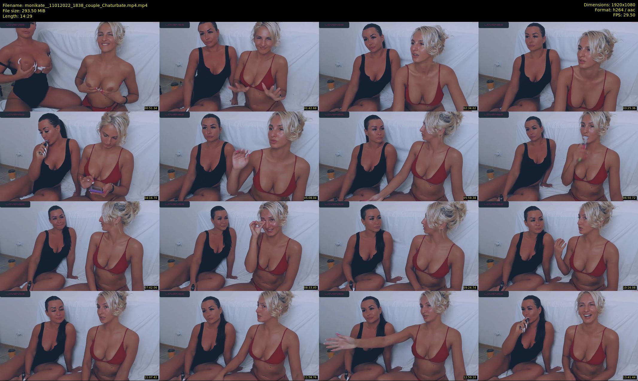 monikate_ — 15 minute Chaturbate couple cam show recording, 1080p, Jan 11, 2022