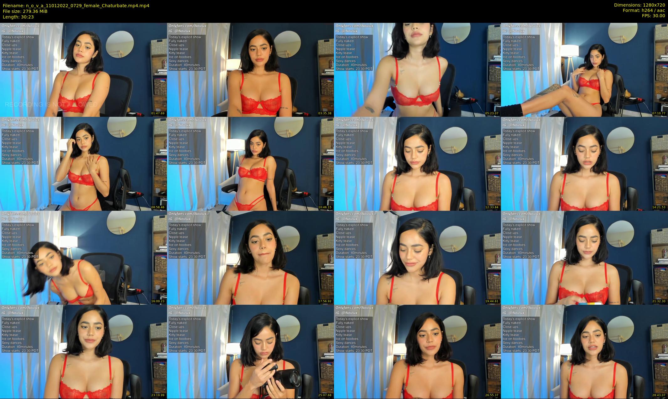 n_o_v_a — 31 minute Chaturbate female cam show recording, 720p, Jan 11, 2022