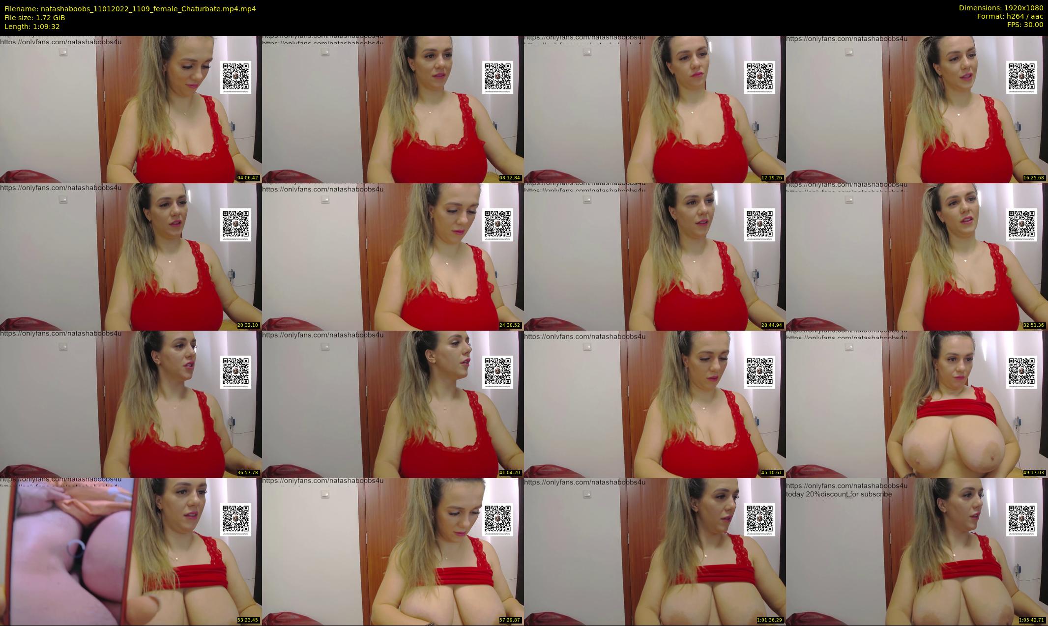 natashaboobs — 70 minute Chaturbate female cam show recording, 1080p, Jan 11, 2022