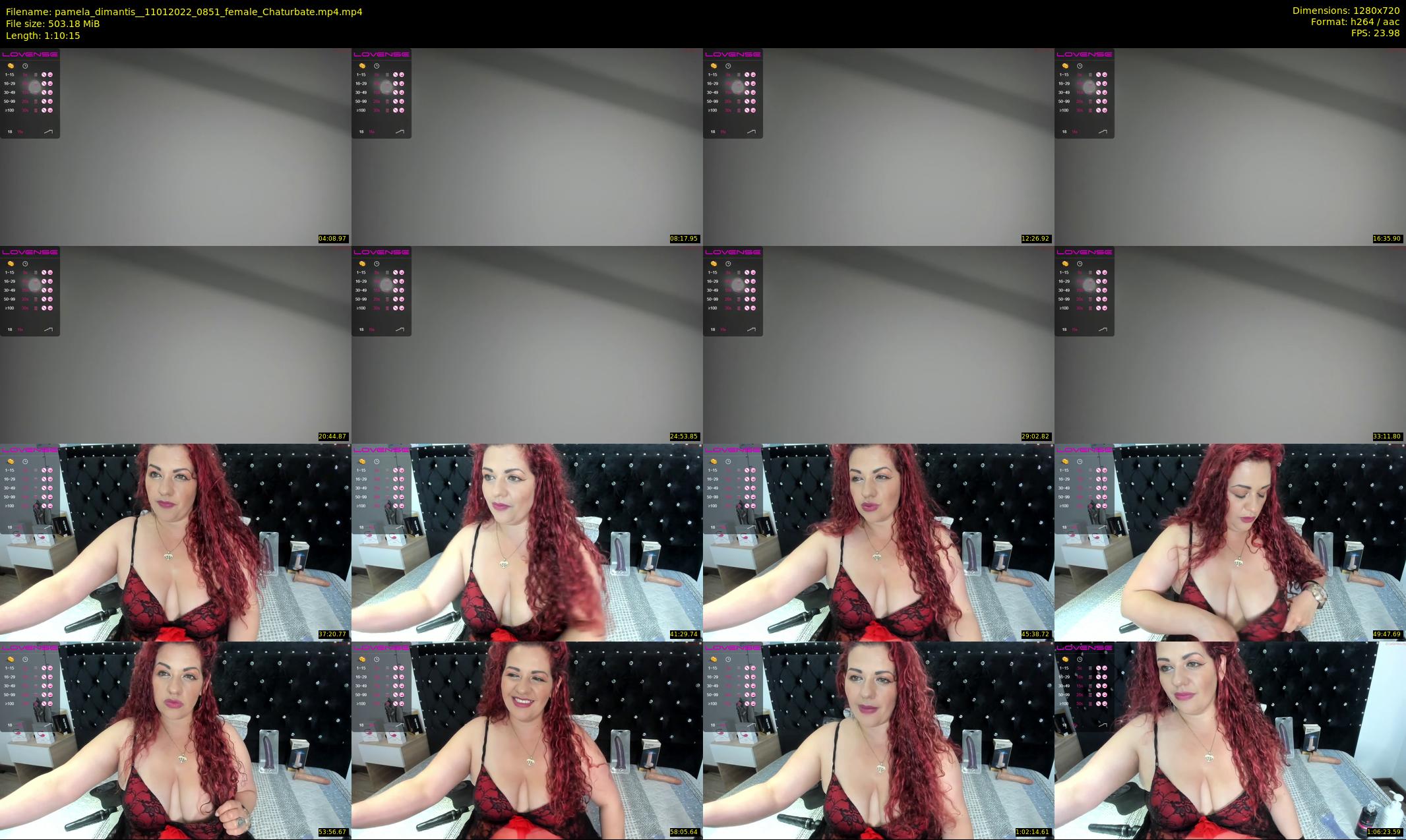 pamela_dimantis_ — 71 minute Chaturbate female cam show recording, 720p, Jan 11, 2022
