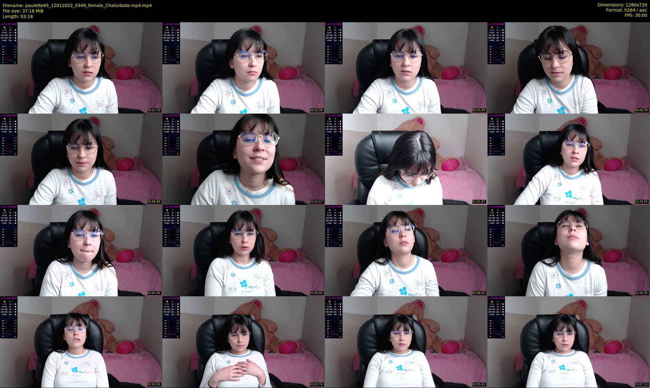 paulette65 — 4 minute Chaturbate female cam show recording, 720p, Jan 12, 2022