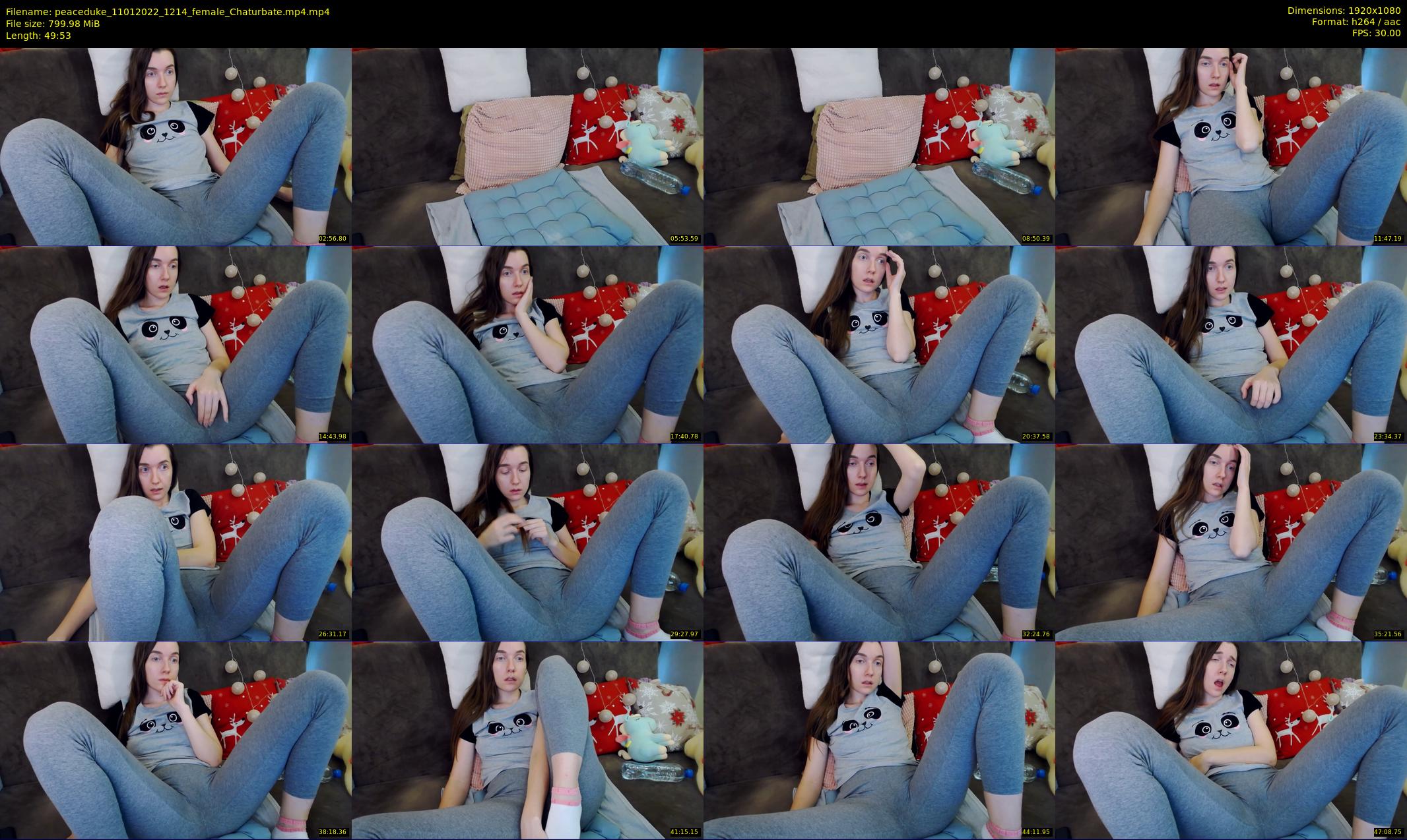 peaceduke — 50 minute Chaturbate female cam show recording, 1080p, Jan 11, 2022