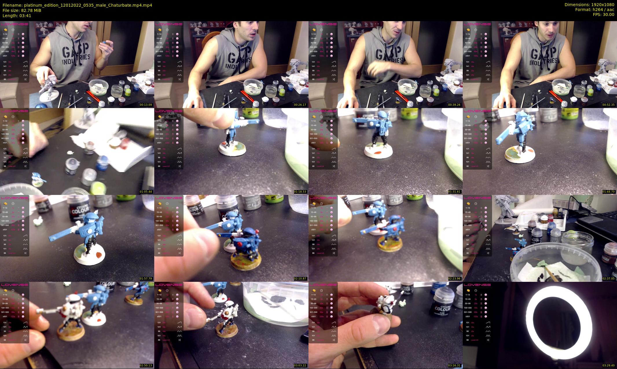 platinum_edition — 4 minute Chaturbate male cam show recording, 1080p, Jan 12, 2022