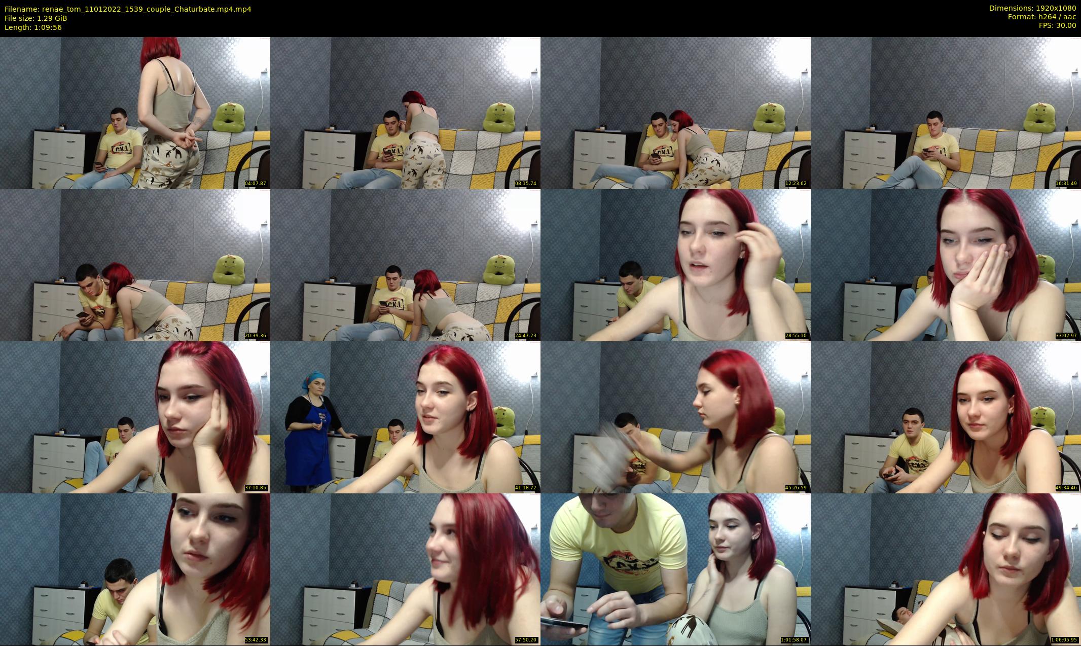 renae_tom — 70 minute Chaturbate couple cam show recording, 1080p, Jan 11, 2022