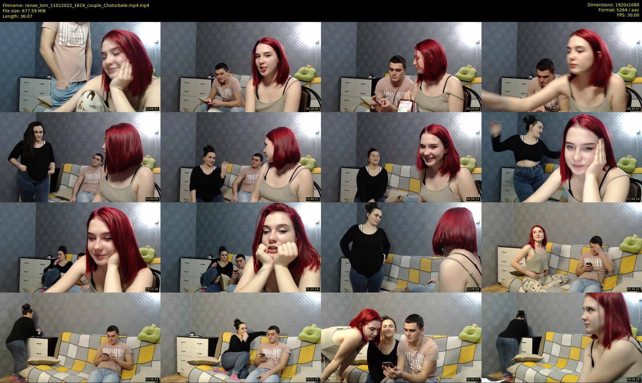 renae_tom — 37 minute Chaturbate couple cam show recording, 1080p, Jan 11, 2022