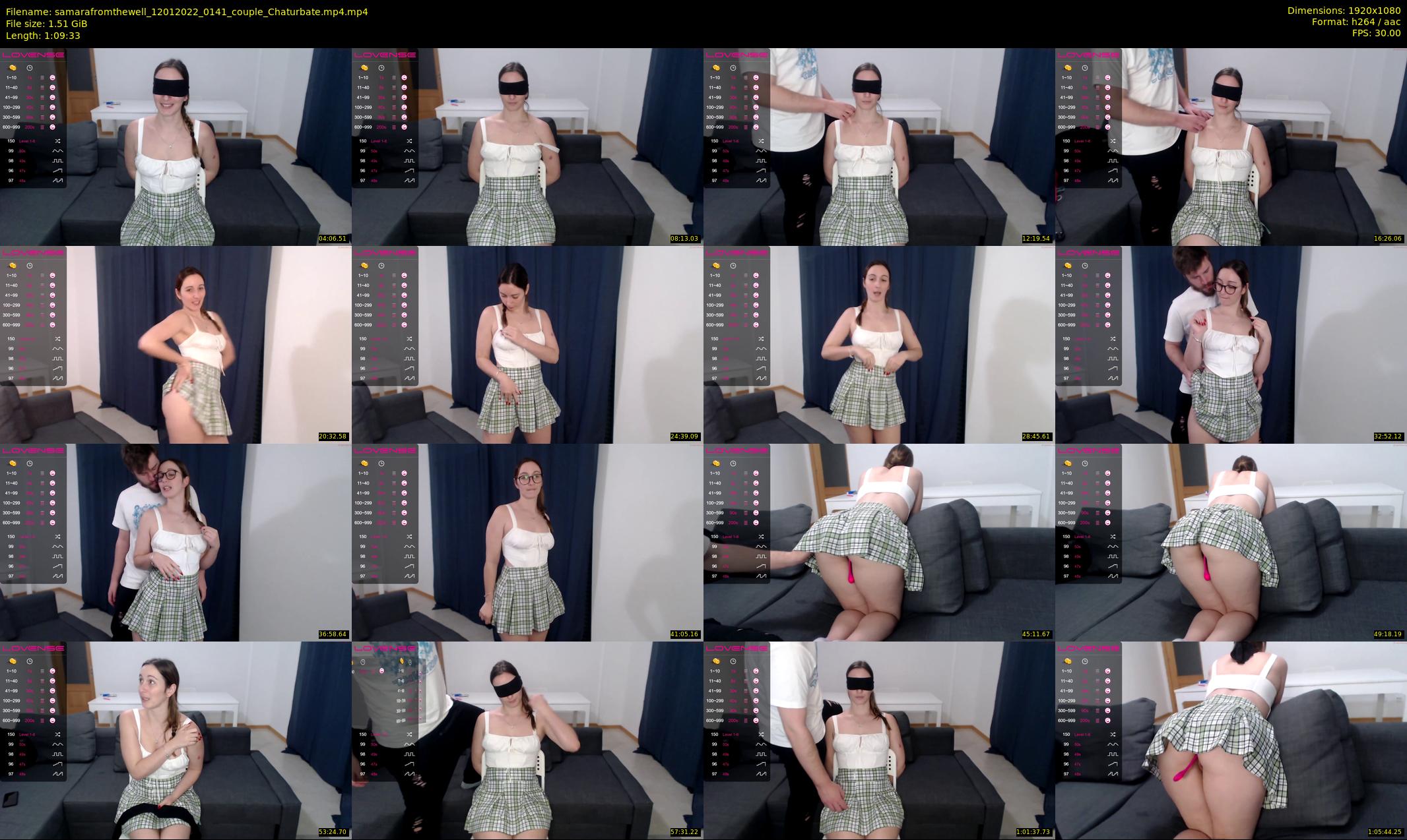 samarafromthewell — 70 minute Chaturbate female cam show recording, 1080p, Jan 12, 2022