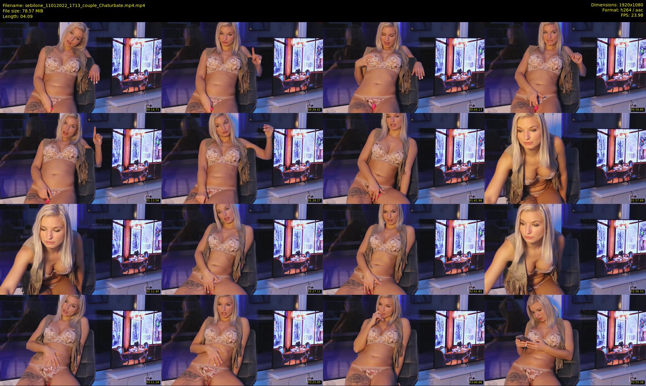 sebilone — 5 minute Chaturbate couple cam show recording, 1080p, Jan 11, 2022