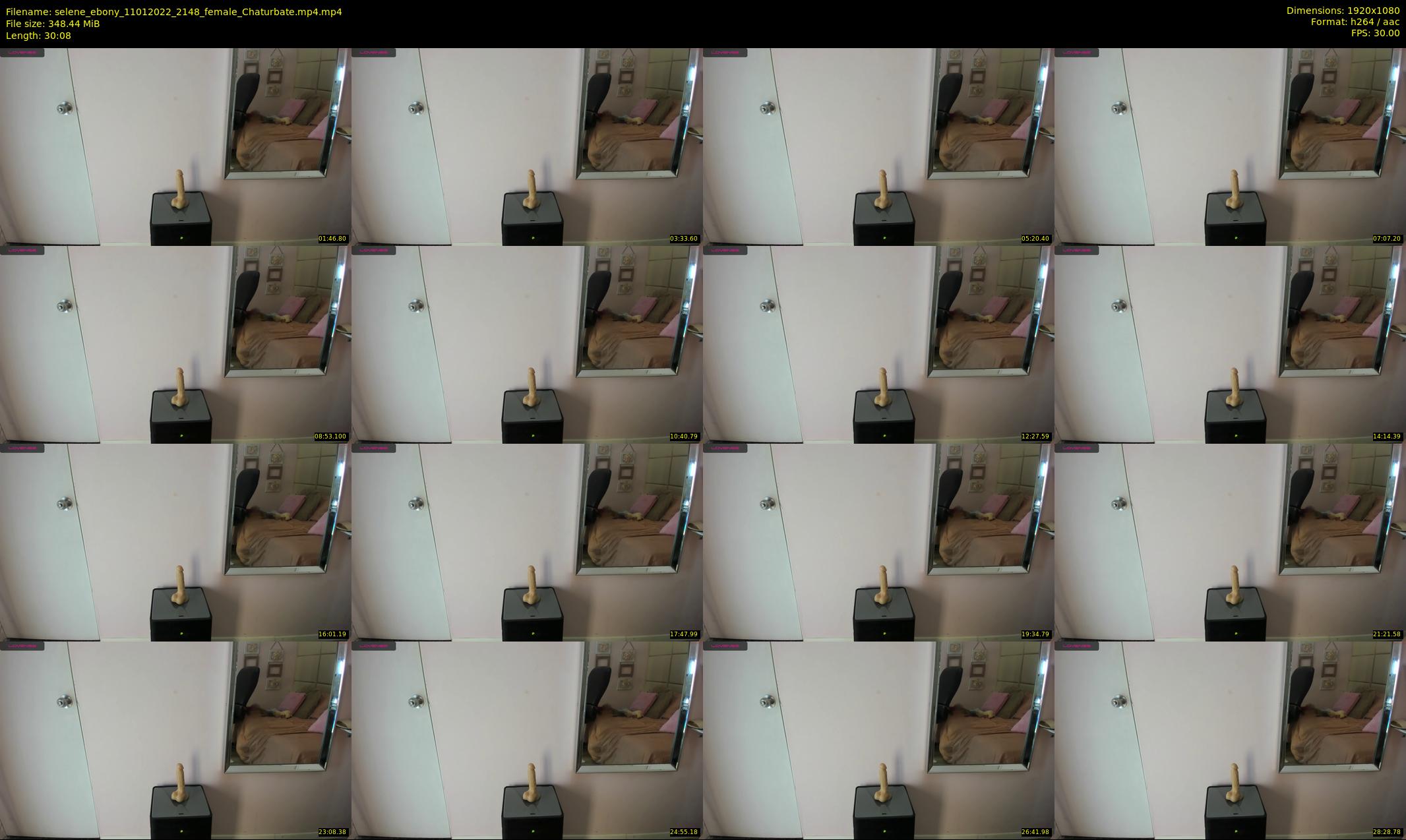selene_ebony — 31 minute Chaturbate female cam show recording, 1080p, Jan 11, 2022