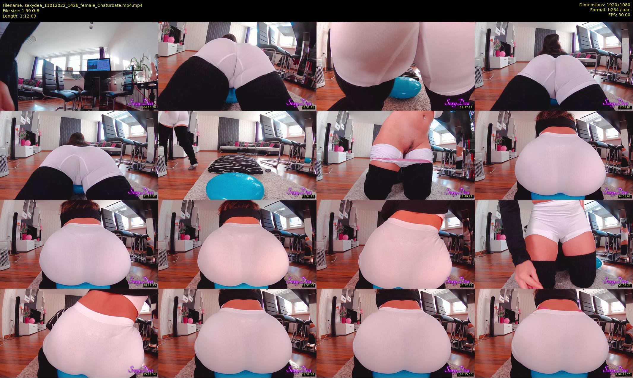 sexydea — 73 minute Chaturbate female cam show recording, 1080p, Jan 11, 2022