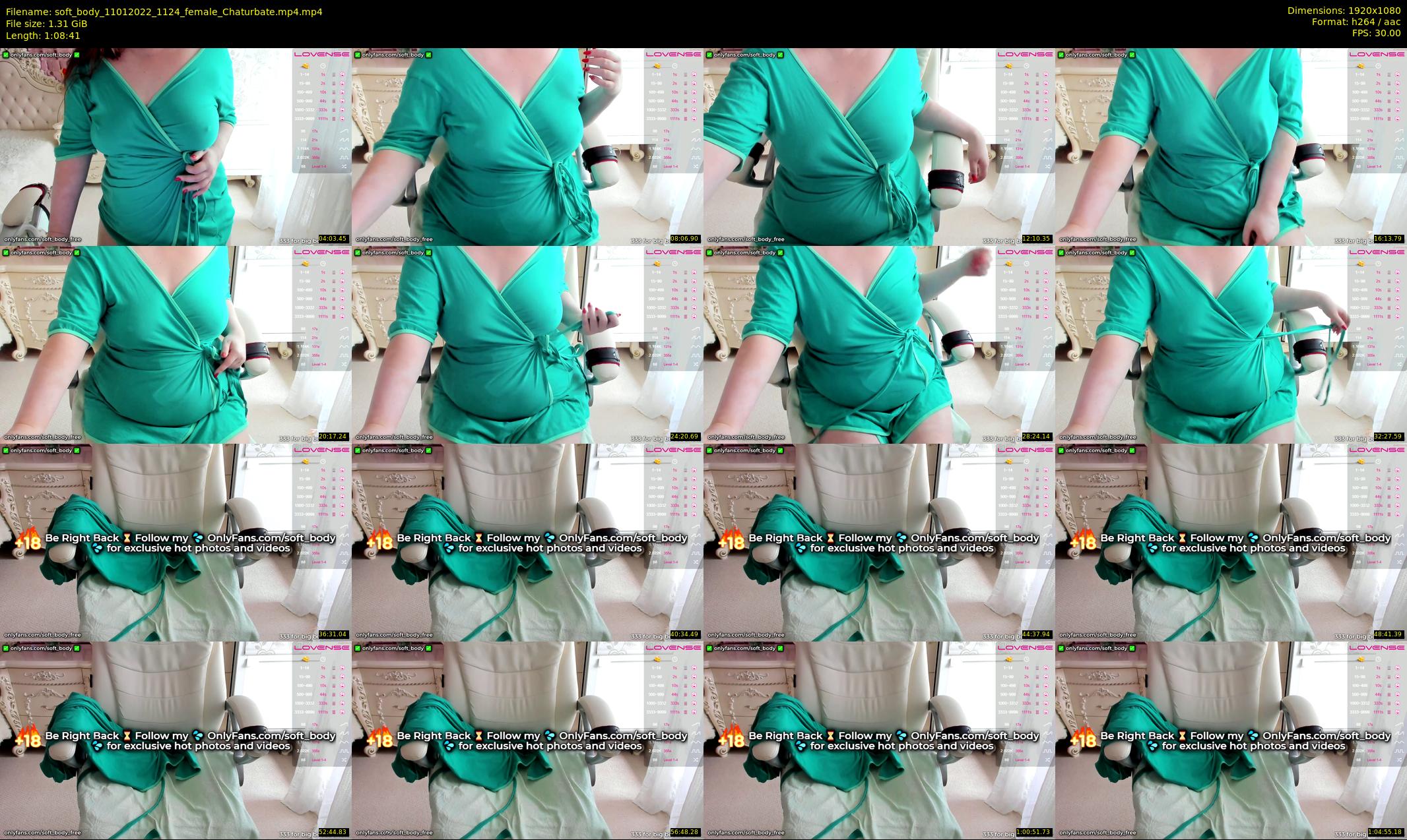 soft_body — 69 minute Chaturbate female cam show recording, 1080p, Jan 11, 2022