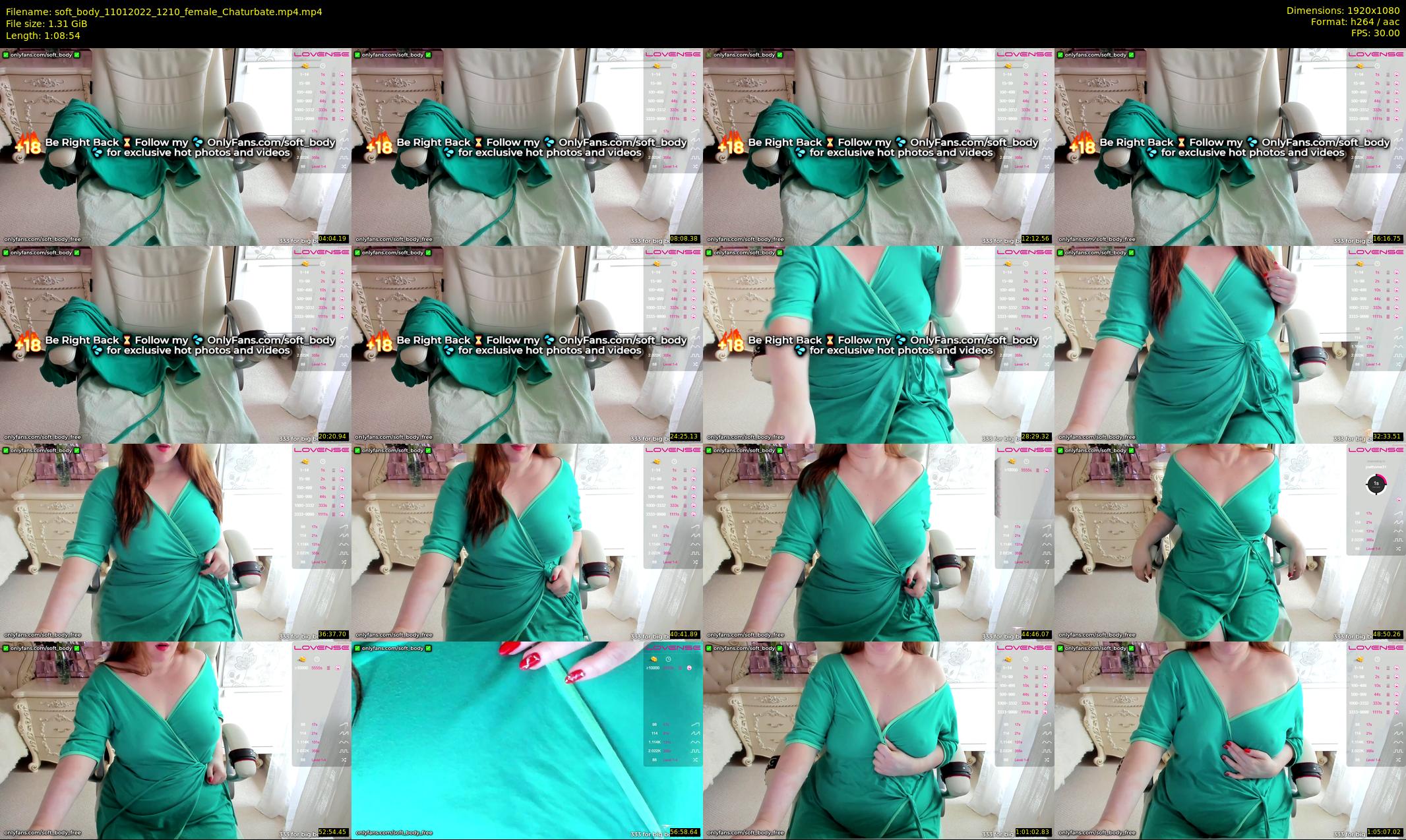 soft_body — 69 minute Chaturbate female cam show recording, 1080p, Jan 11, 2022