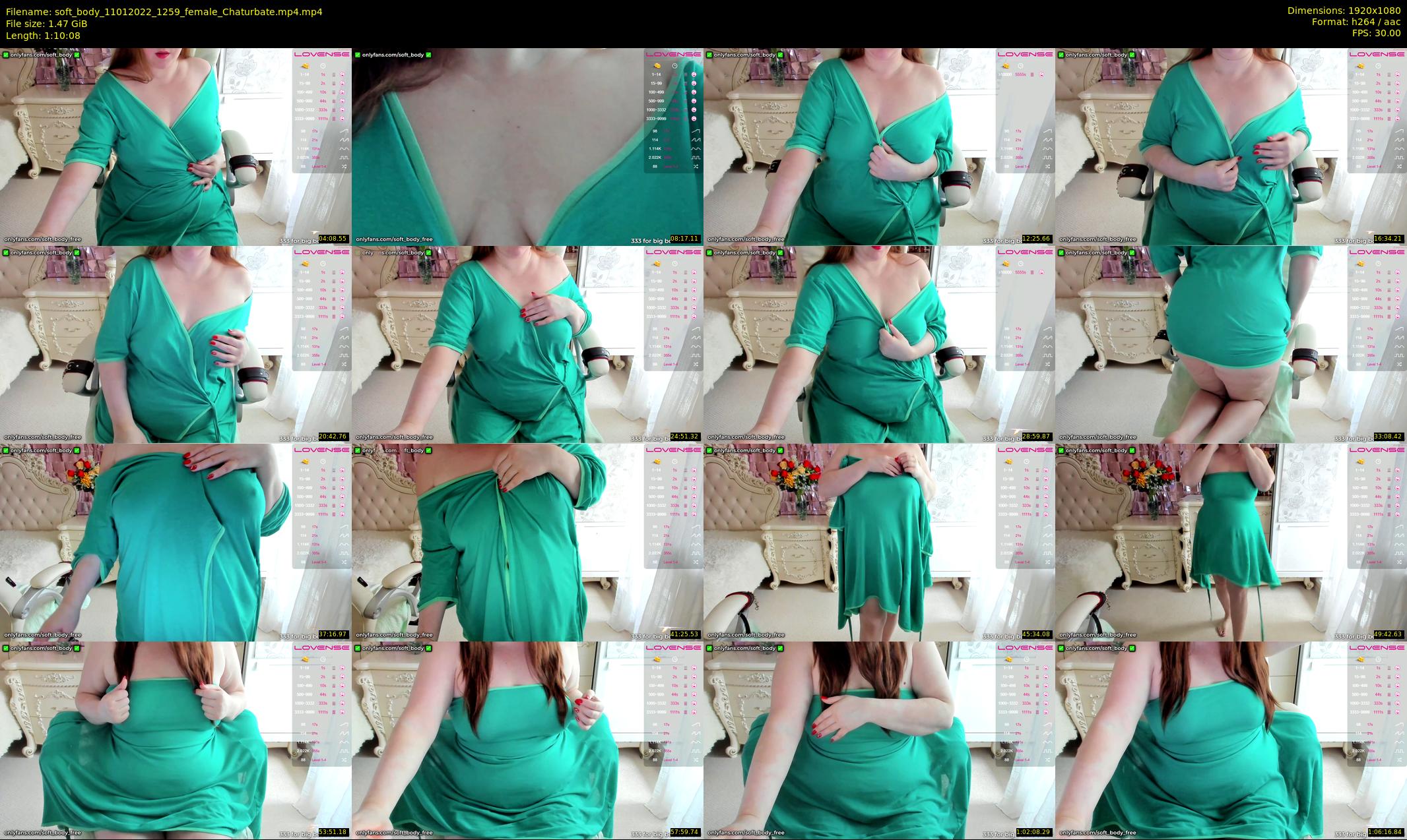 soft_body — 71 minute Chaturbate female cam show recording, 1080p, Jan 11, 2022