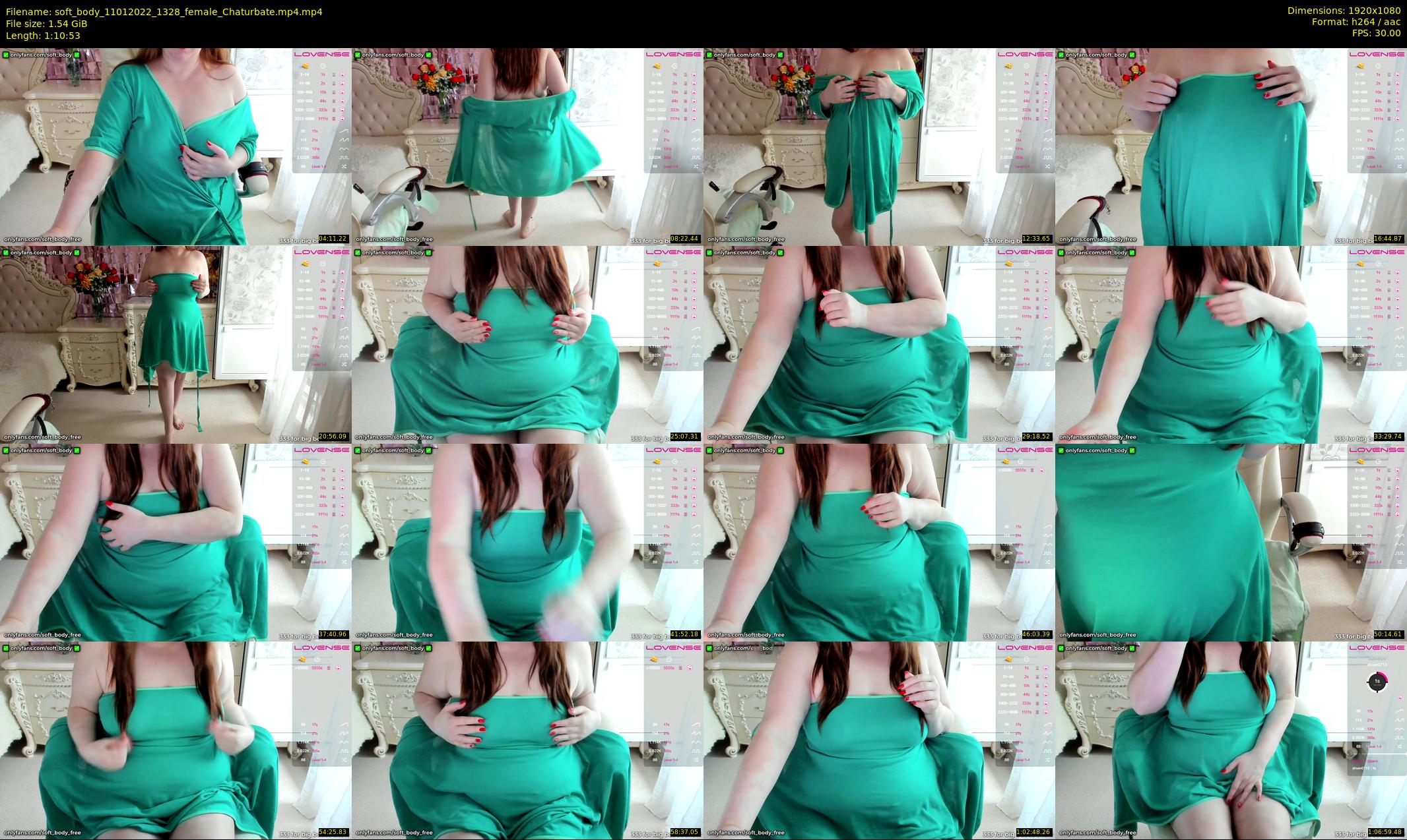soft_body — 71 minute Chaturbate female cam show recording, 1080p, Jan 11, 2022