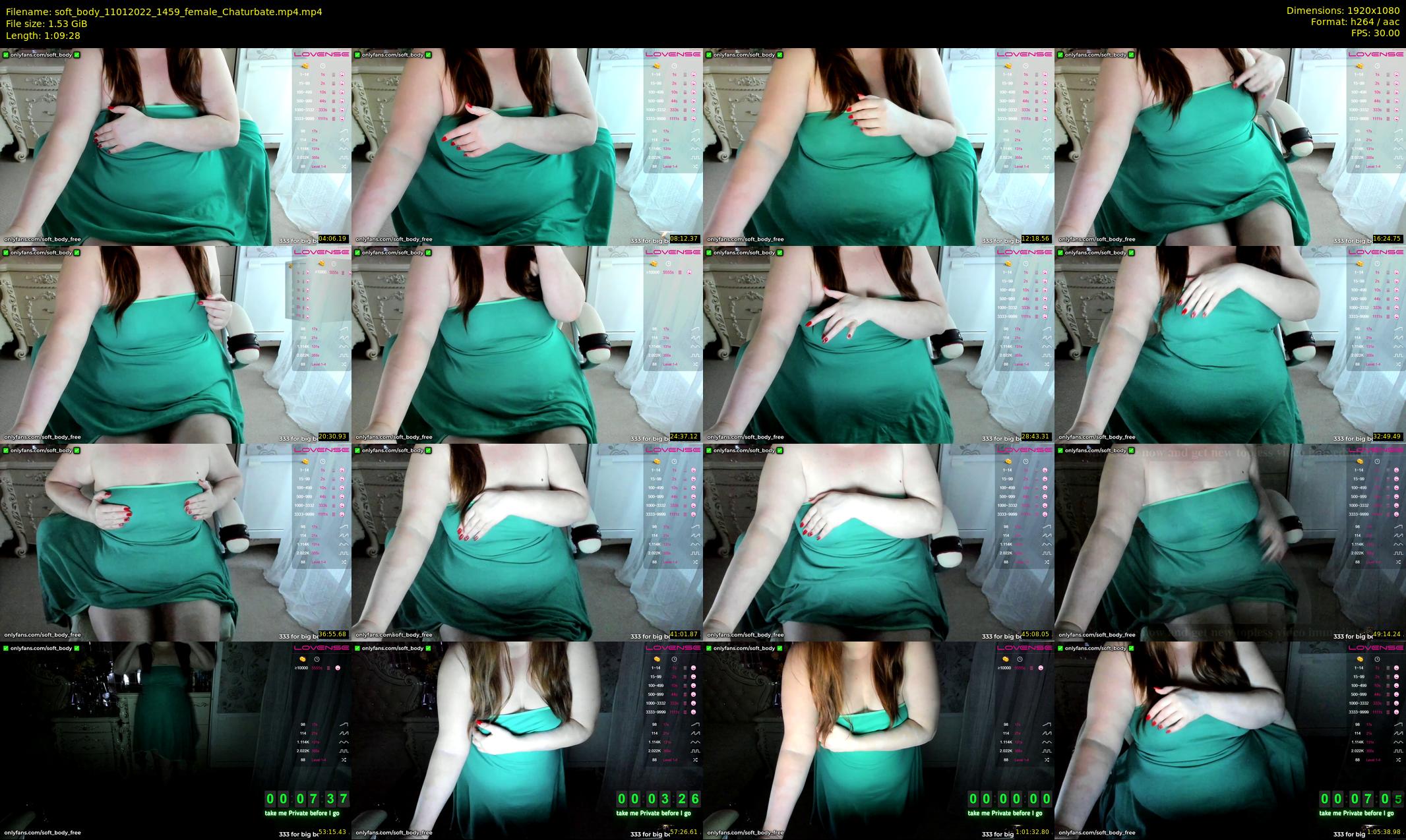 soft_body — 70 minute Chaturbate female cam show recording, 1080p, Jan 11, 2022
