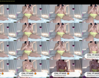 spanishstar — 13 minute Chaturbate female cam show recording, 720p, Jan 11, 2022