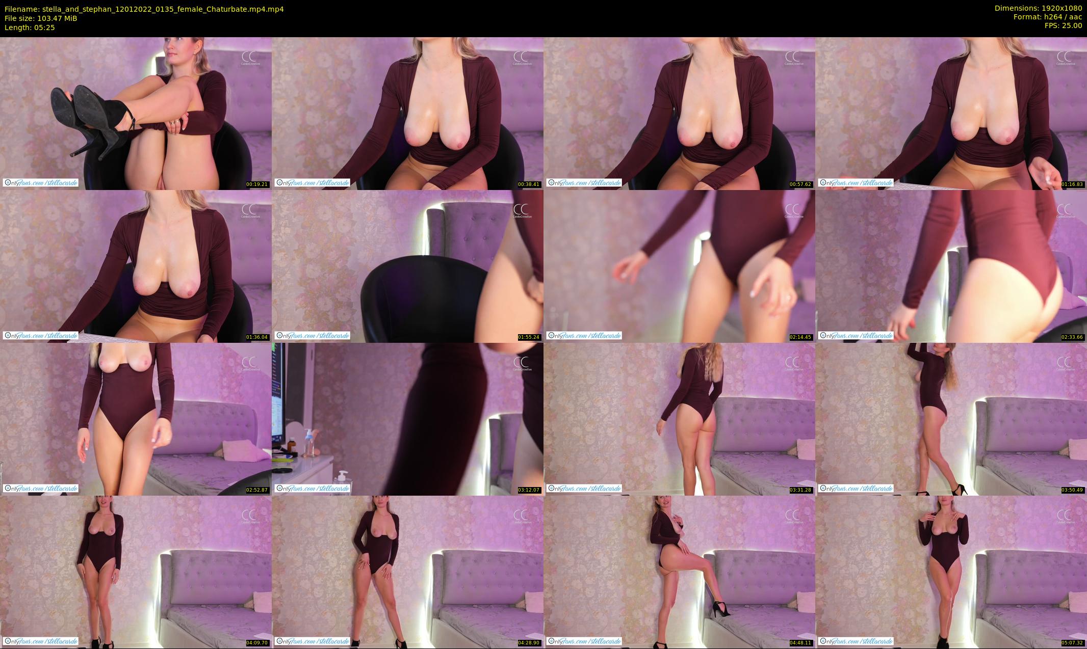 stella_and_stephan — 6 minute Chaturbate couple cam show recording, 1080p, Jan 12, 2022