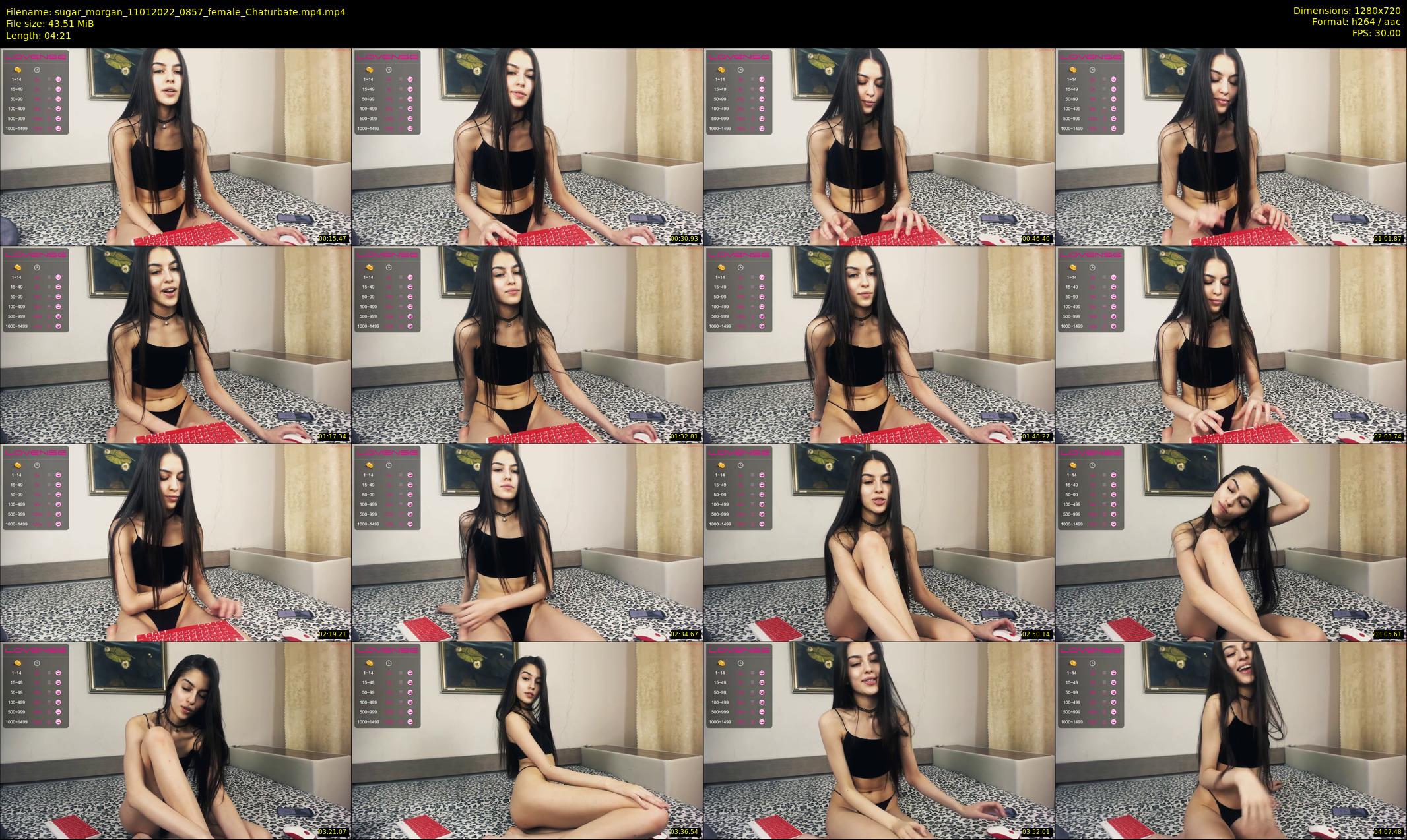 sugar_morgan — 5 minute Chaturbate female cam show recording, 720p, Jan 11, 2022