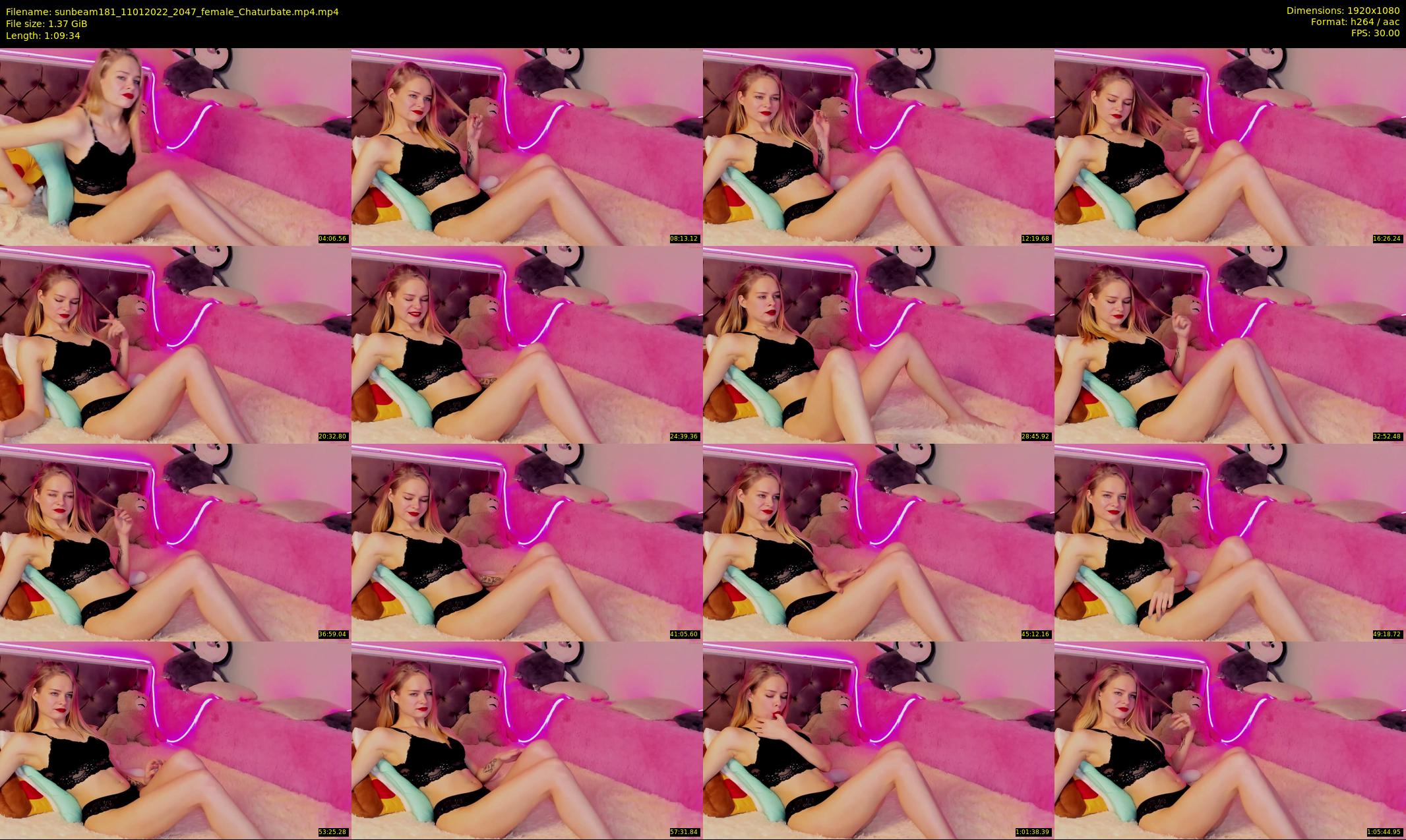 sunbeam181 — 70 minute Chaturbate female cam show recording, 1080p, Jan 11, 2022
