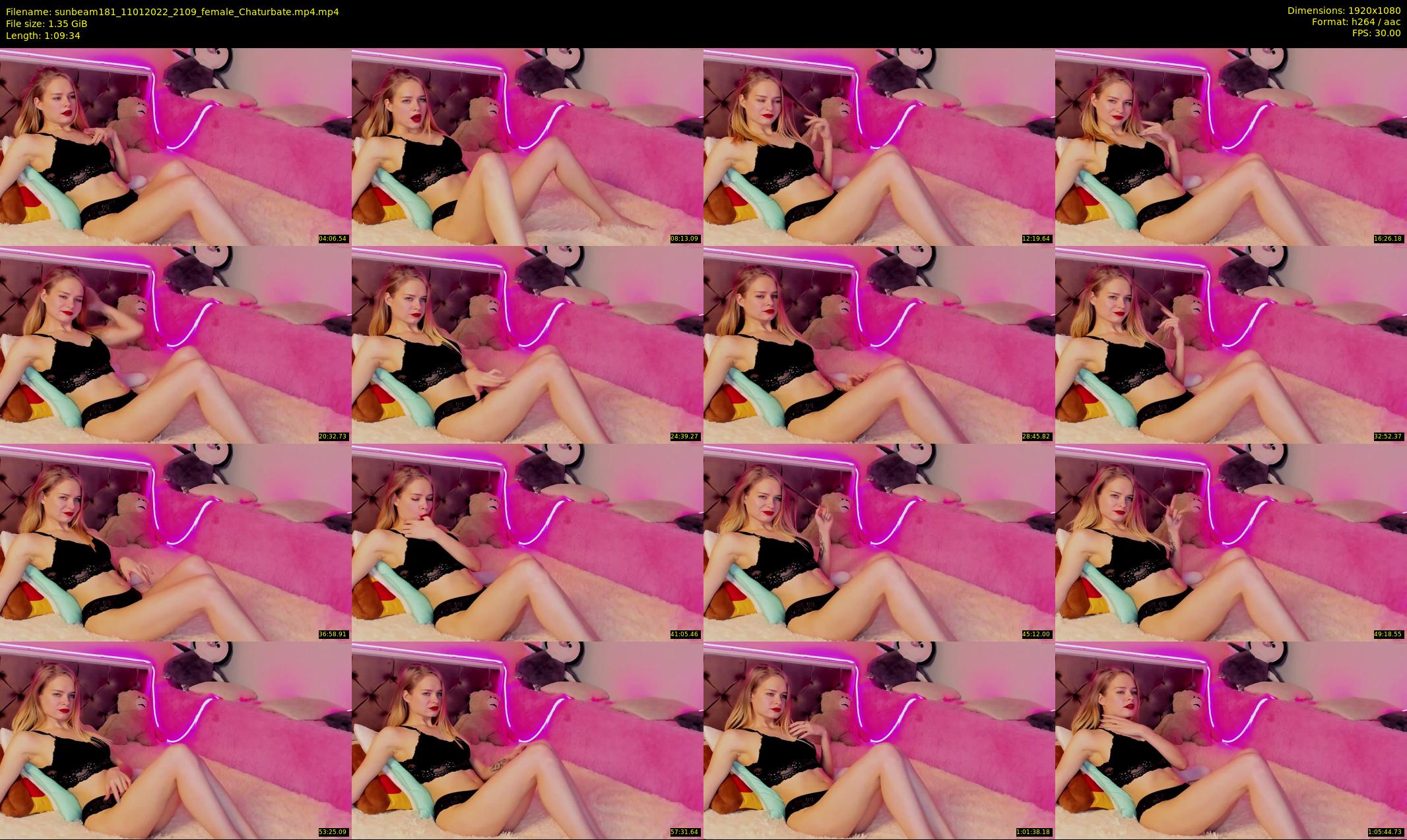 sunbeam181 — 70 minute Chaturbate female cam show recording, 1080p, Jan 11, 2022