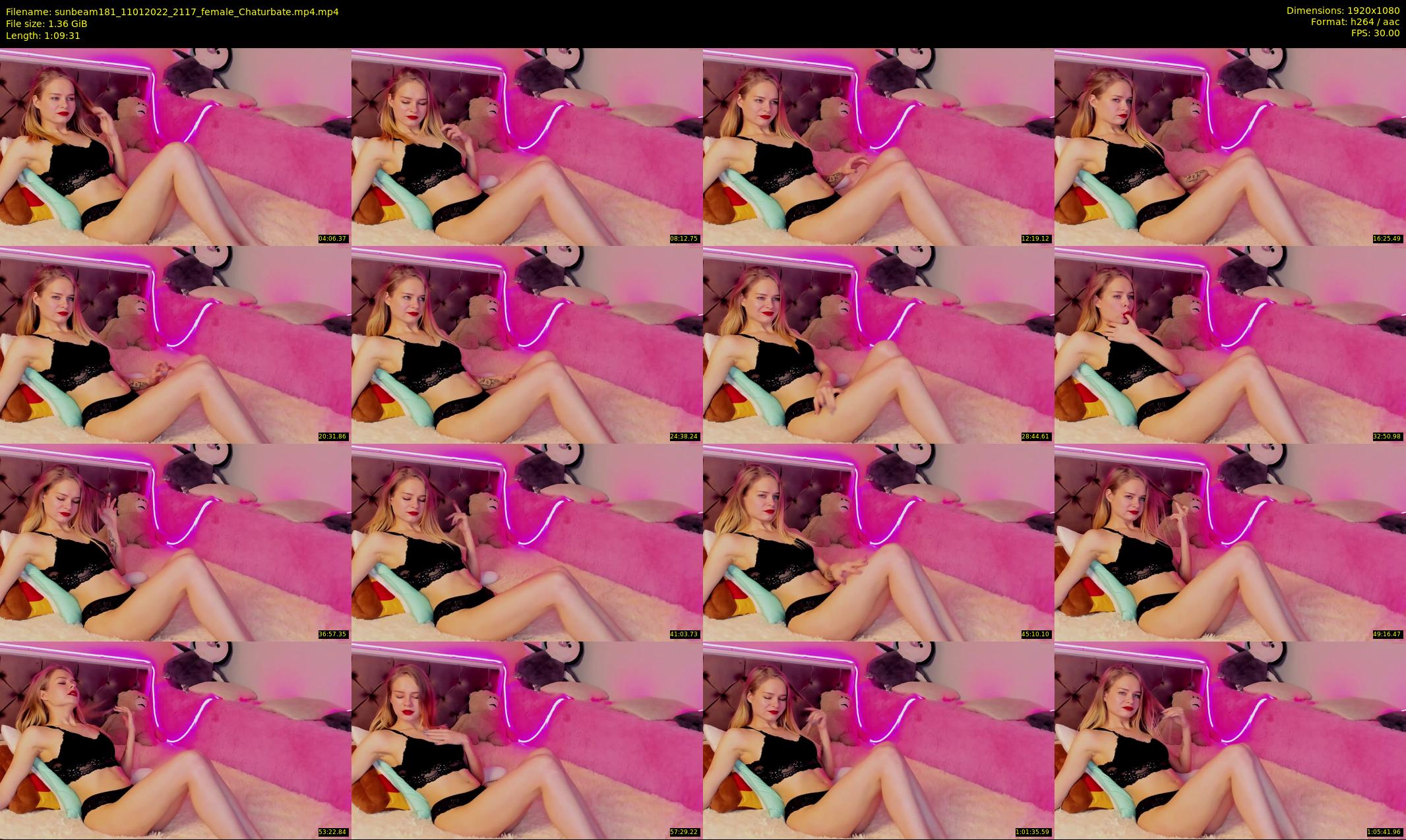 sunbeam181 — 70 minute Chaturbate female cam show recording, 1080p, Jan 11, 2022