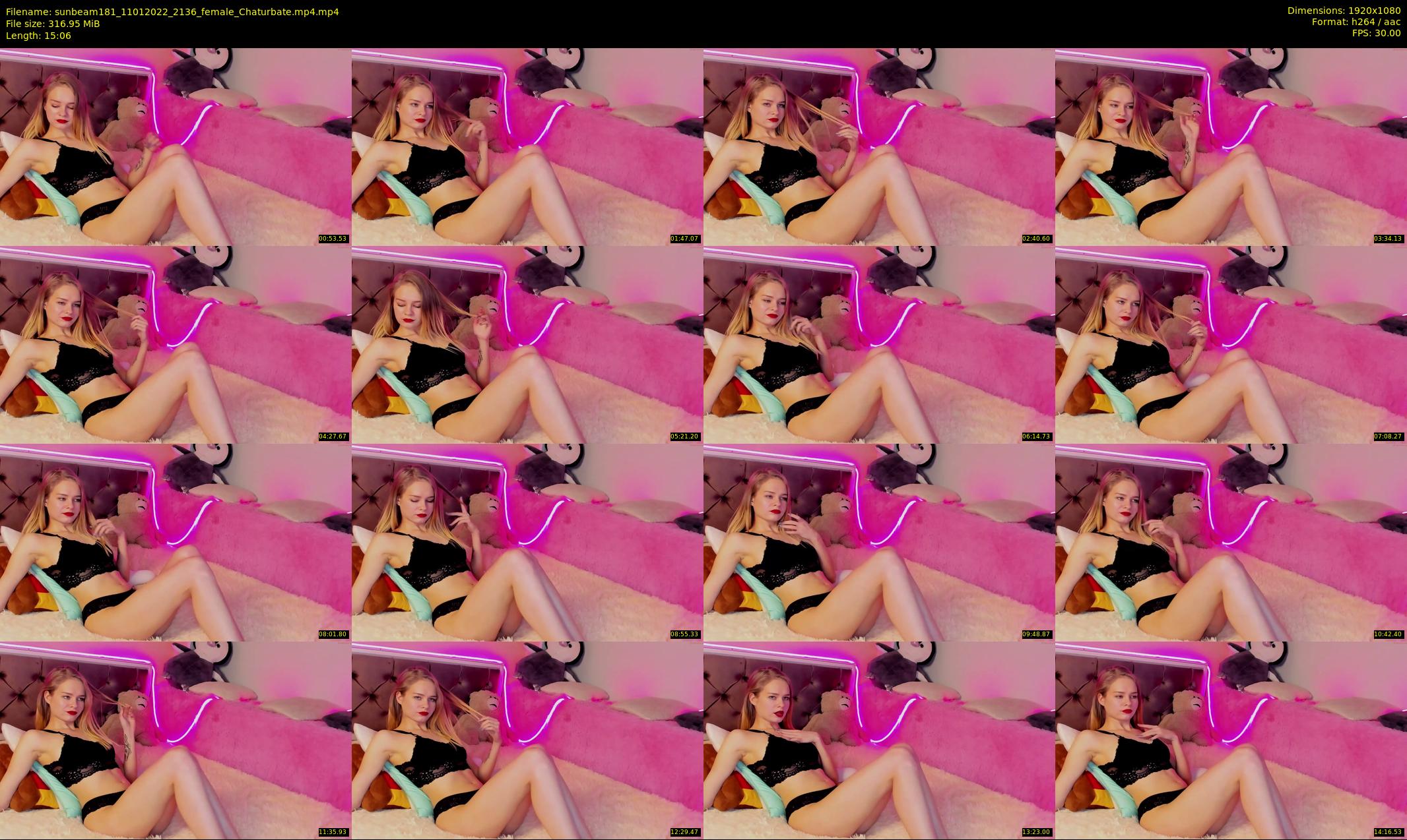 sunbeam181 — 16 minute Chaturbate female cam show recording, 1080p, Jan 11, 2022
