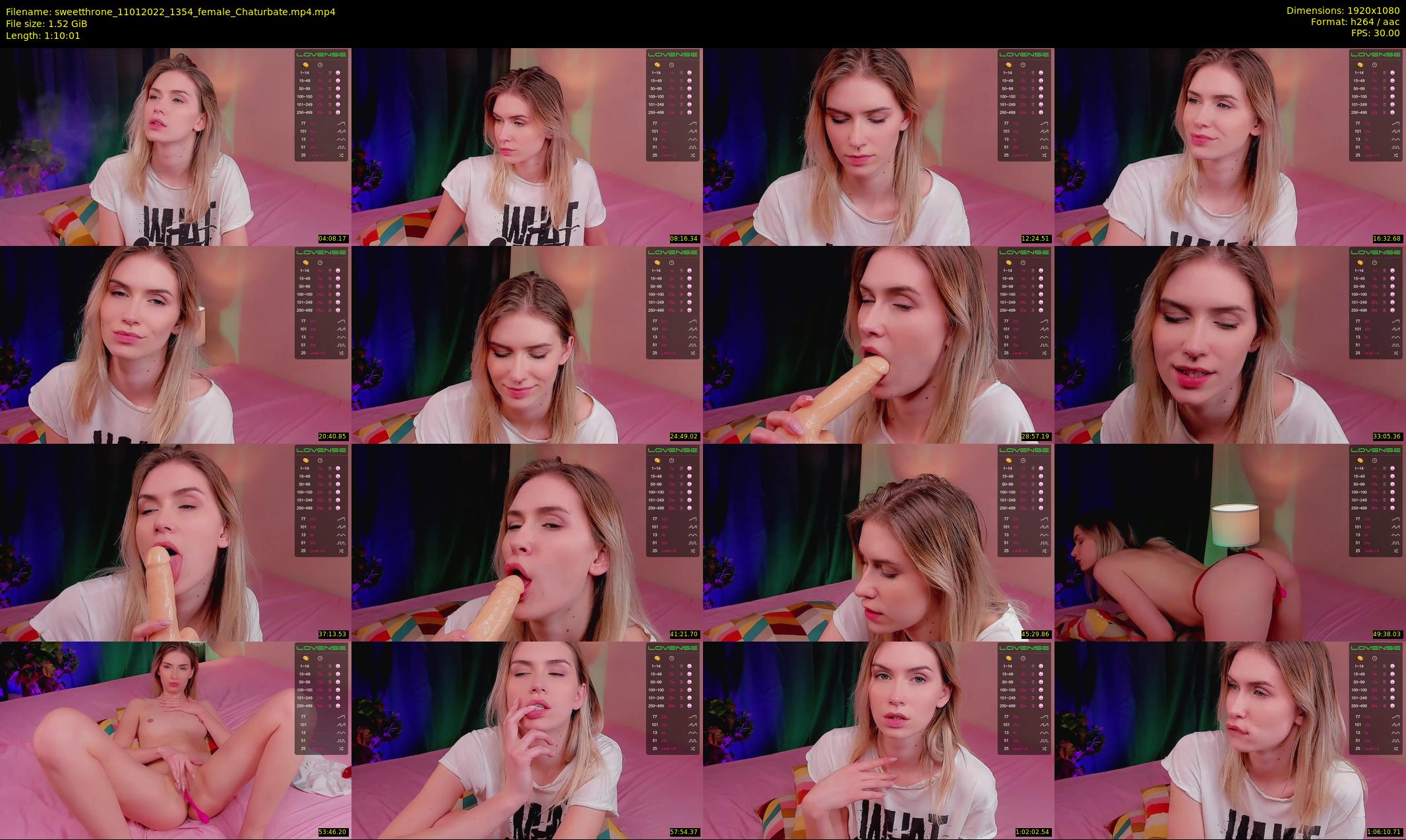 sweetthrone — 71 minute Chaturbate couple cam show recording, 1080p, Jan 11, 2022