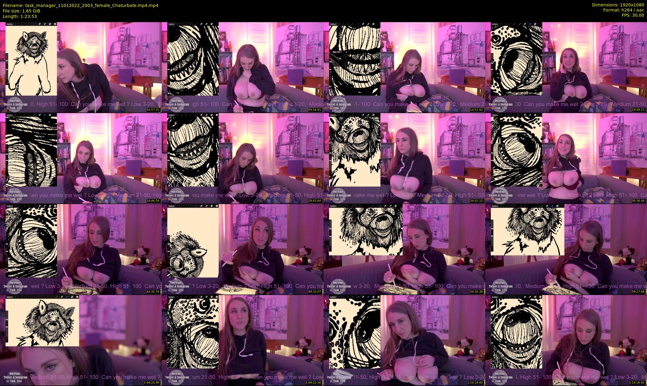 task_manager — 84 minute Chaturbate couple cam show recording, 1080p, Jan 11, 2022