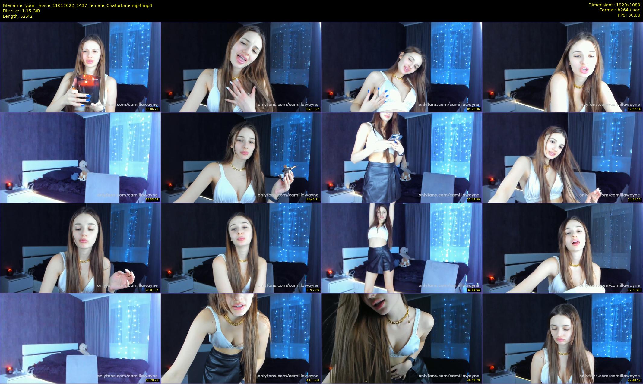 your__voice — 53 minute Chaturbate female cam show recording, 1080p, Jan 11, 2022