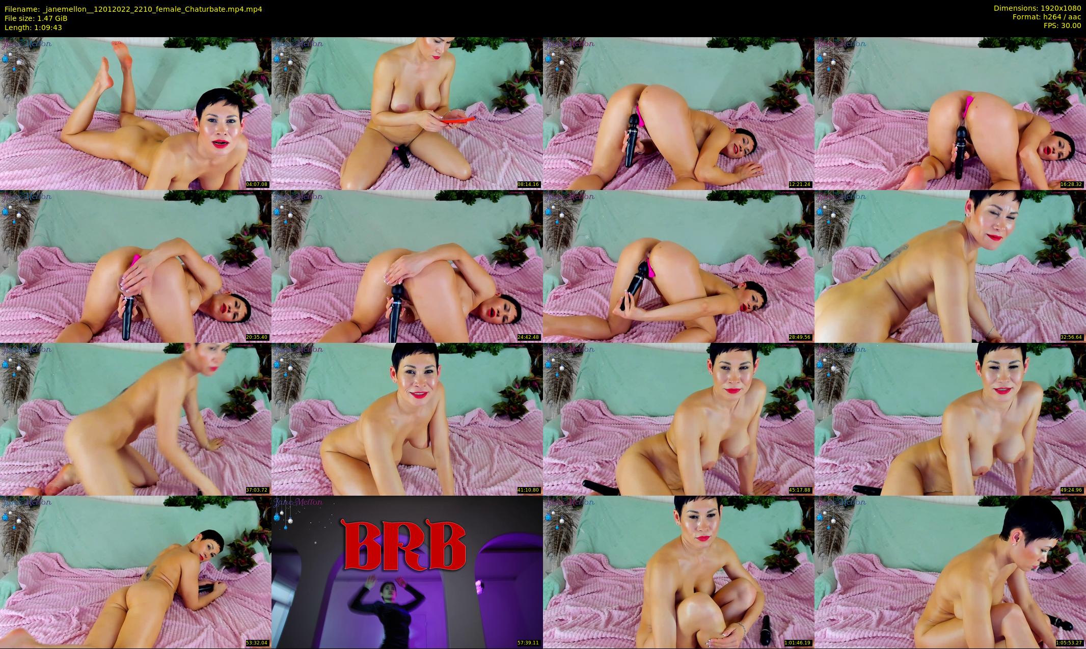 _janemellon_ — 70 minute Chaturbate female cam show recording, 1080p, Jan 12, 2022