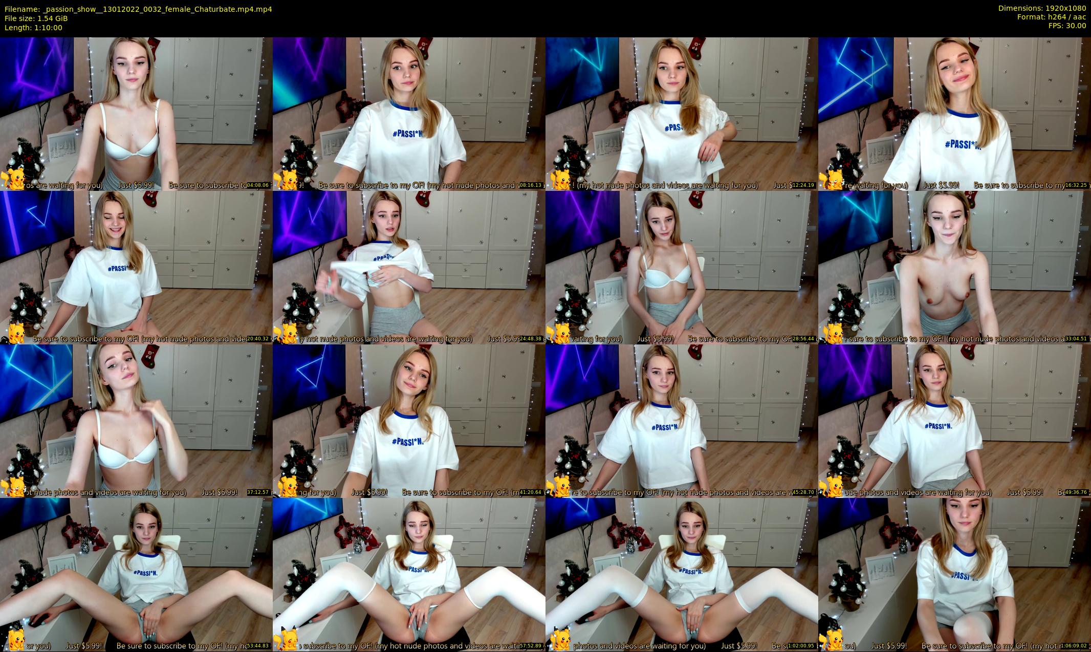 _passion_show_ — 70 minute Chaturbate couple cam show recording, 1080p, Jan 13, 2022