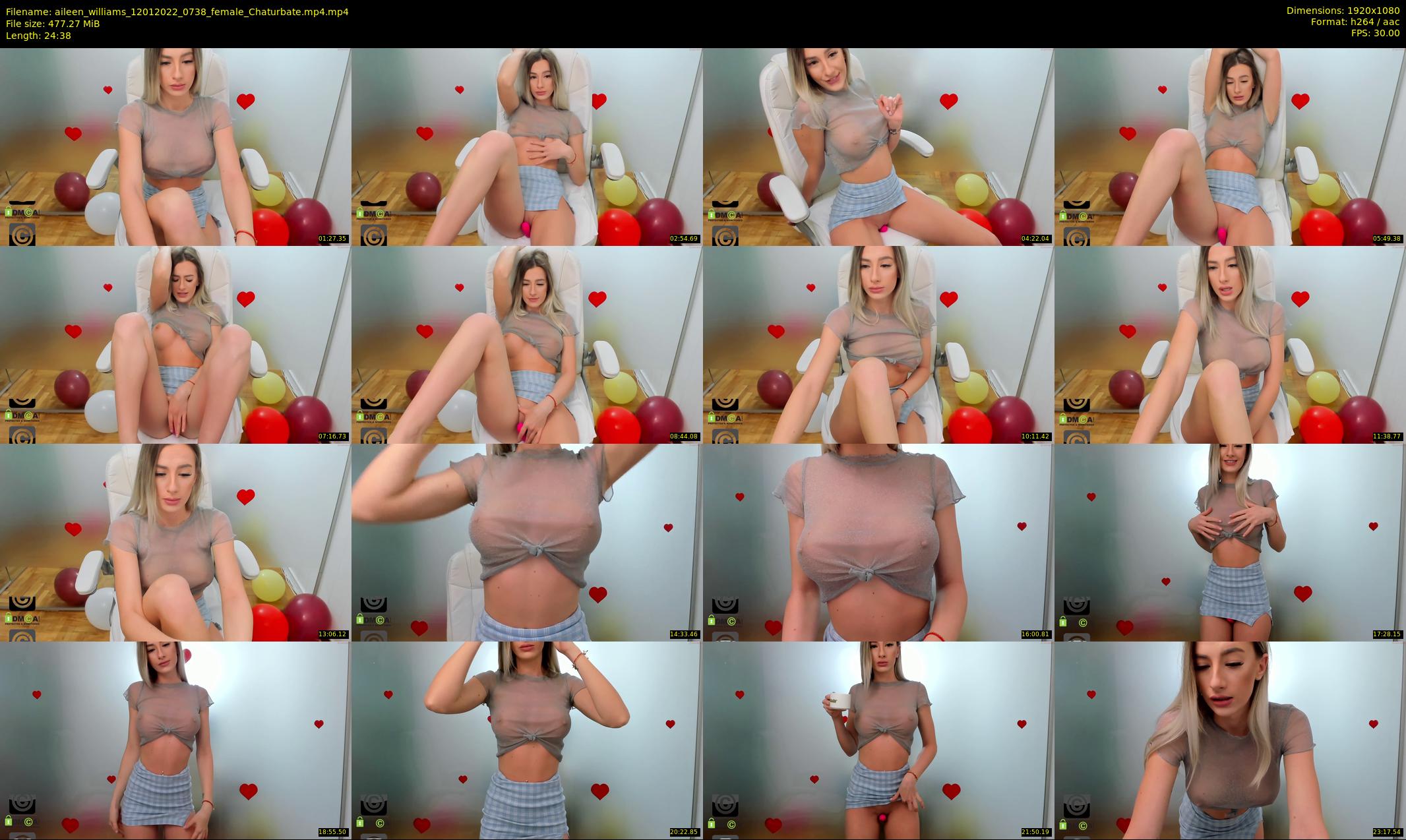 aileen_williams — 25 minute Chaturbate female cam show recording, 1080p, Jan 12, 2022