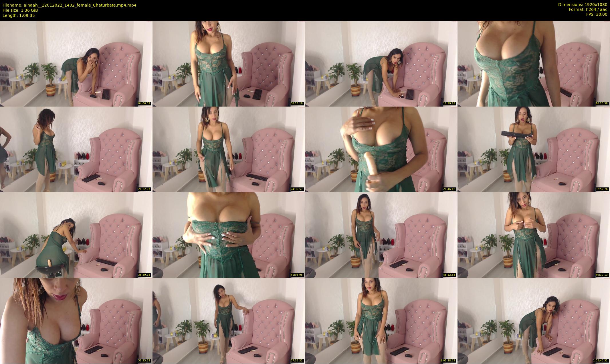 ainaah_ — 70 minute Chaturbate female cam show recording, 1080p, Jan 12, 2022