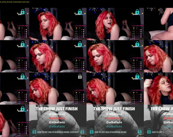 albaandthayron — 24 minute Chaturbate couple cam show recording, 720p, Jan 13, 2022