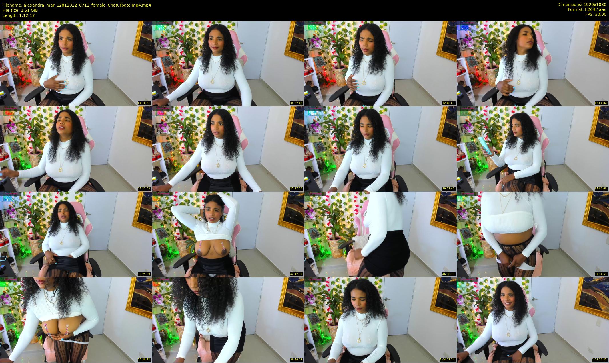 alexandra_mar — 73 minute Chaturbate female cam show recording, 1080p, Jan 12, 2022