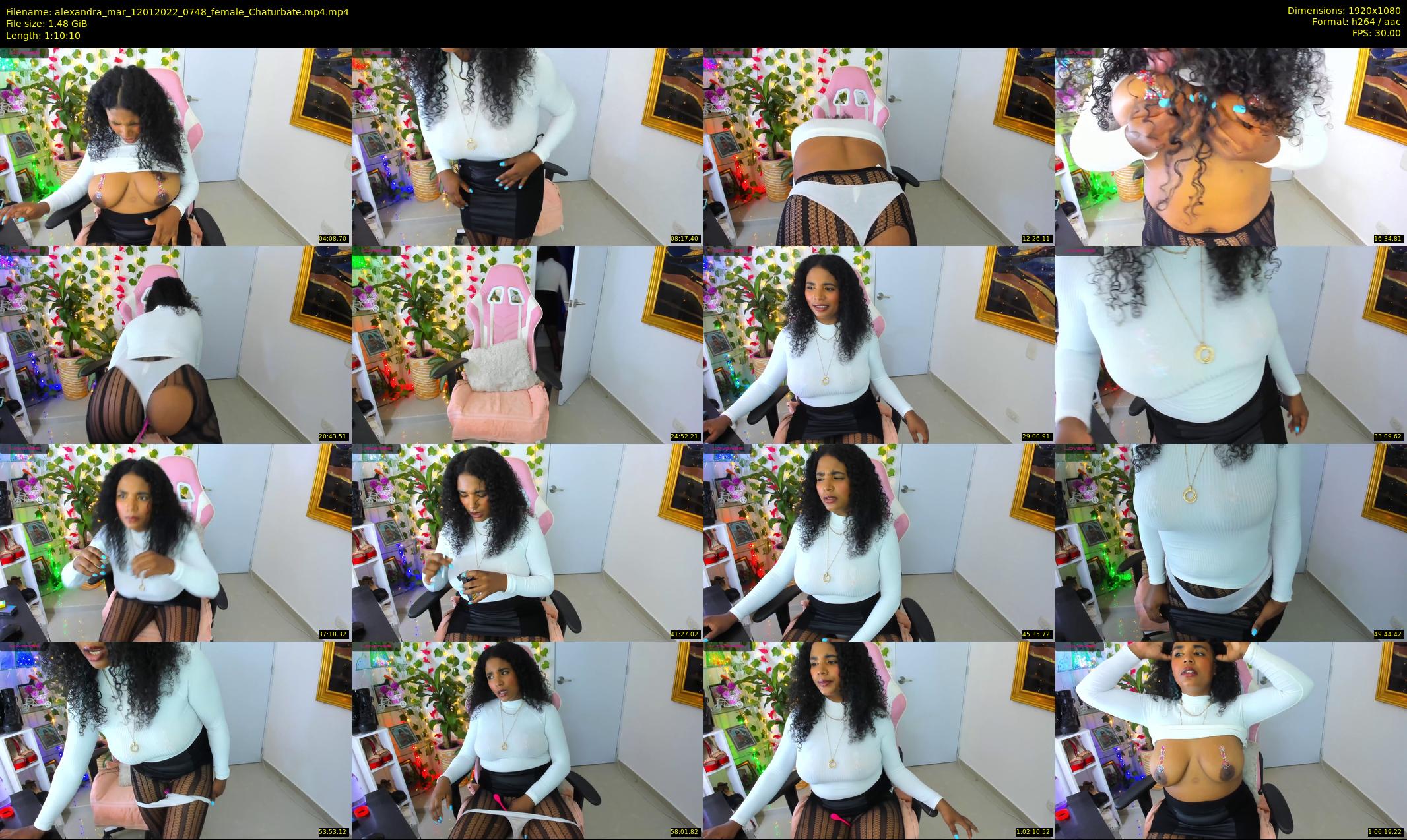 alexandra_mar — 71 minute Chaturbate female cam show recording, 1080p, Jan 12, 2022