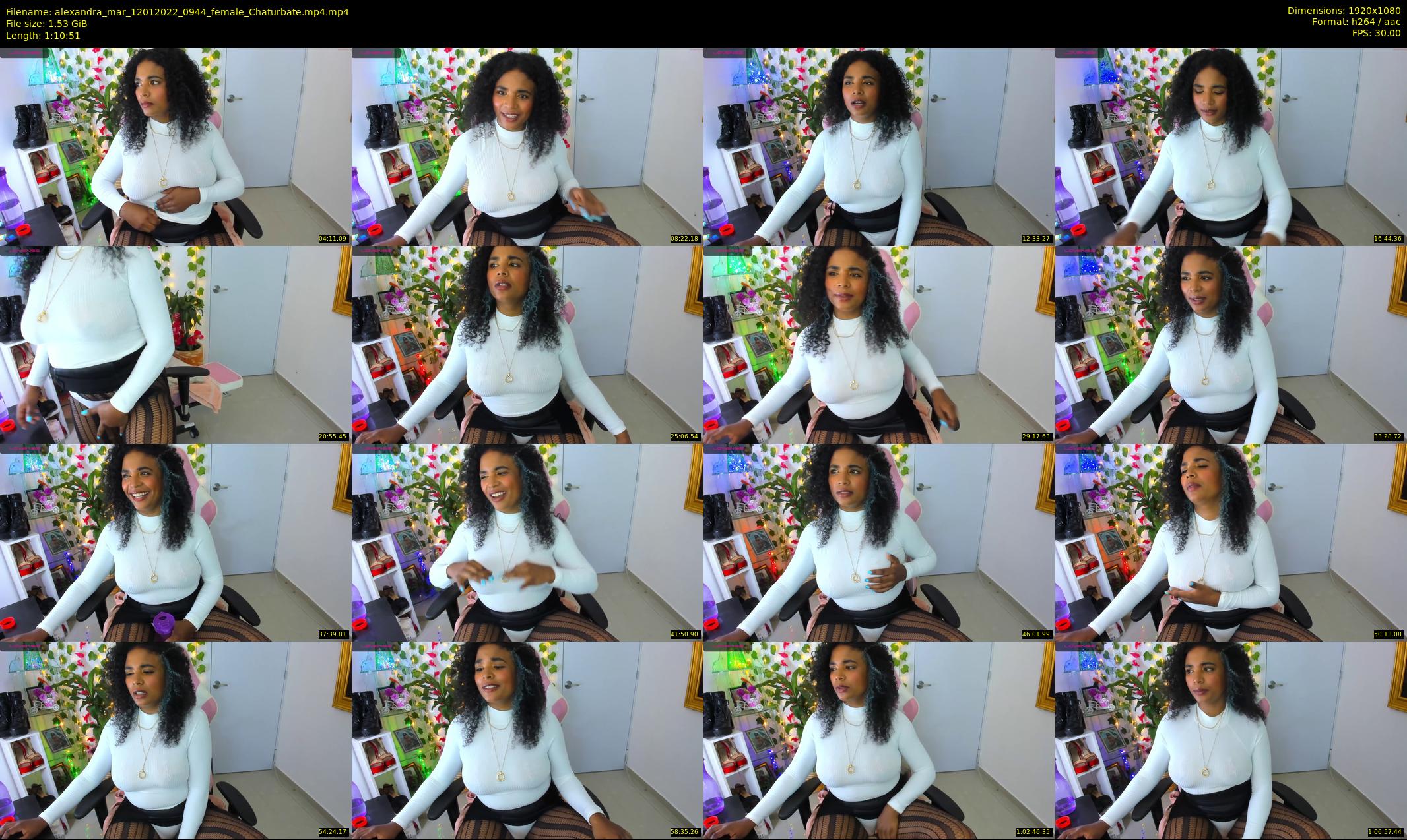 alexandra_mar — 71 minute Chaturbate female cam show recording, 1080p, Jan 12, 2022