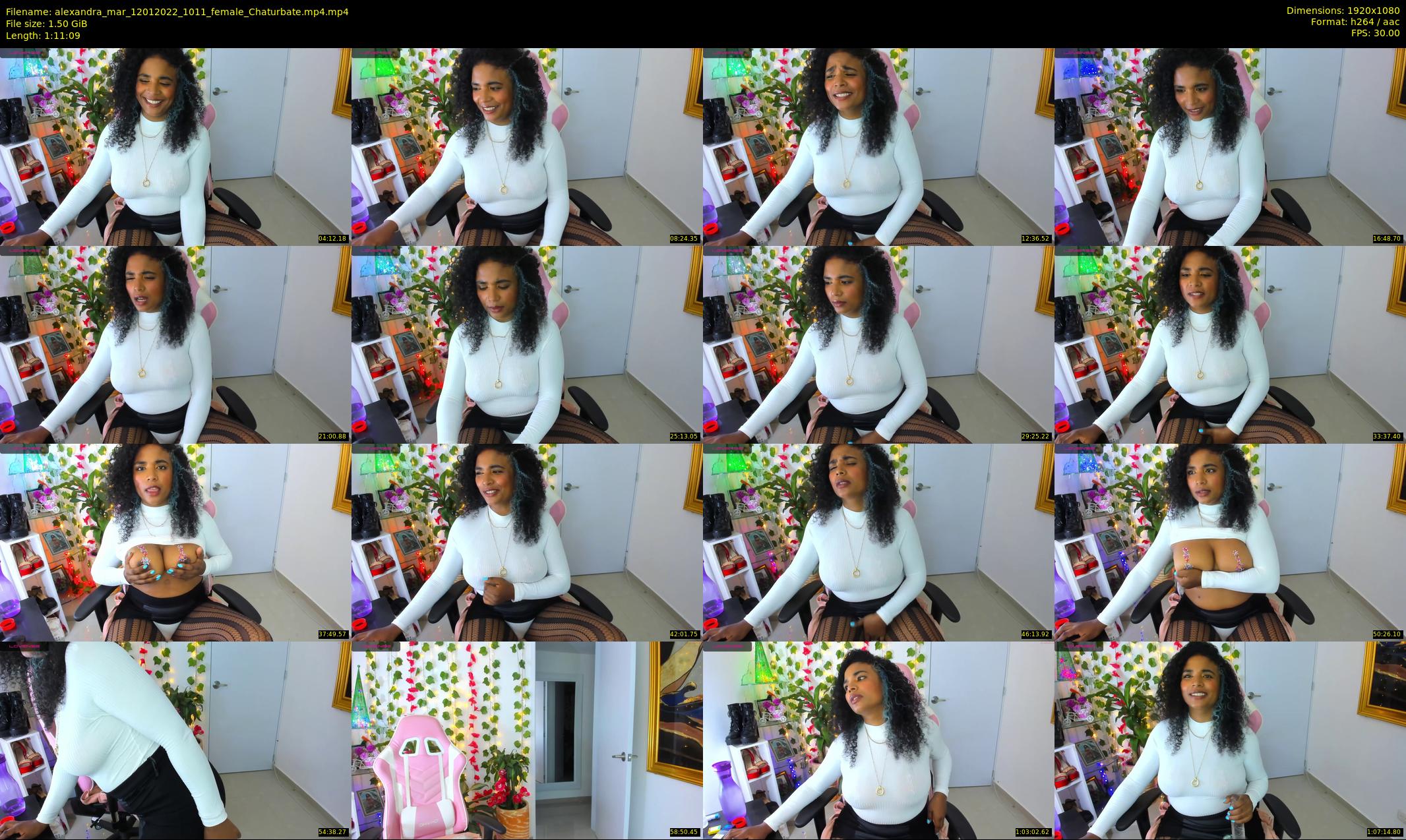 alexandra_mar — 72 minute Chaturbate female cam show recording, 1080p, Jan 12, 2022