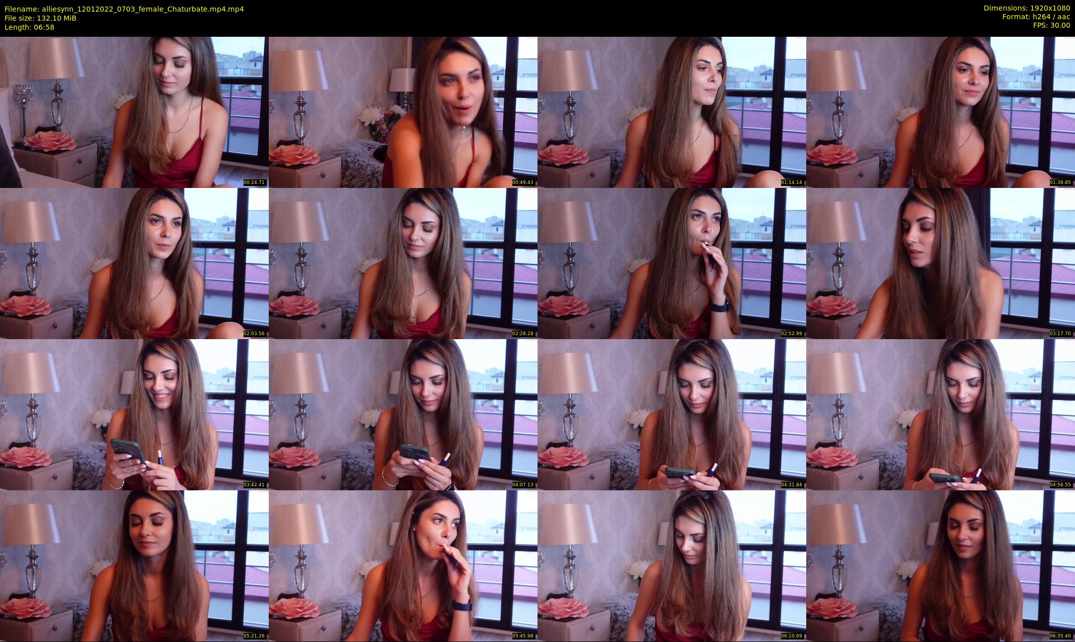 alliesynn — 7 minute Chaturbate female cam show recording, 1080p, Jan 12, 2022