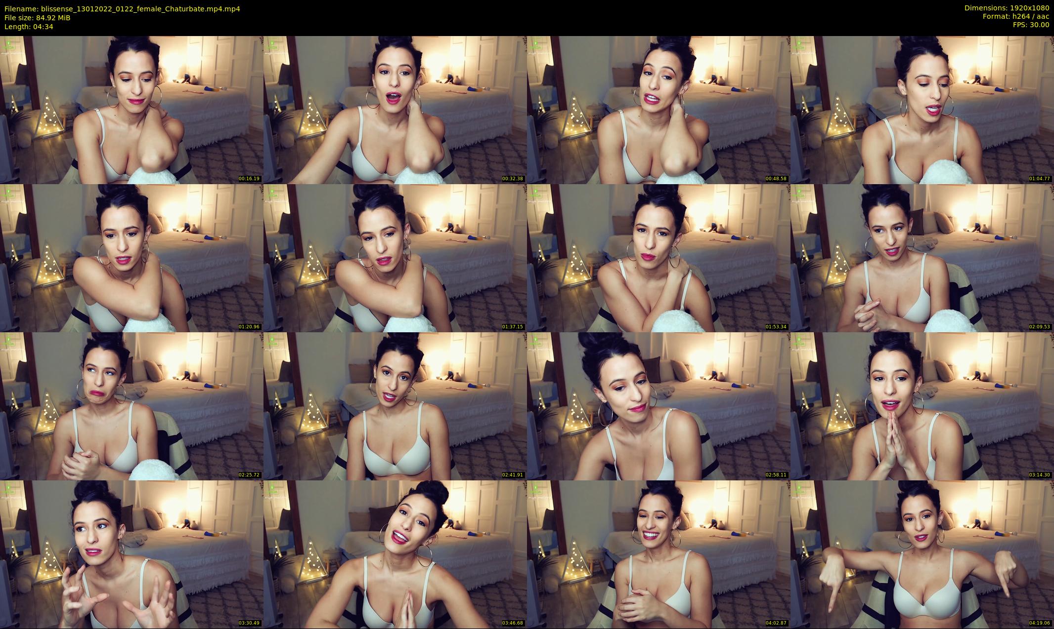 blissense — 5 minute Chaturbate female cam show recording, 1080p, Jan 13, 2022