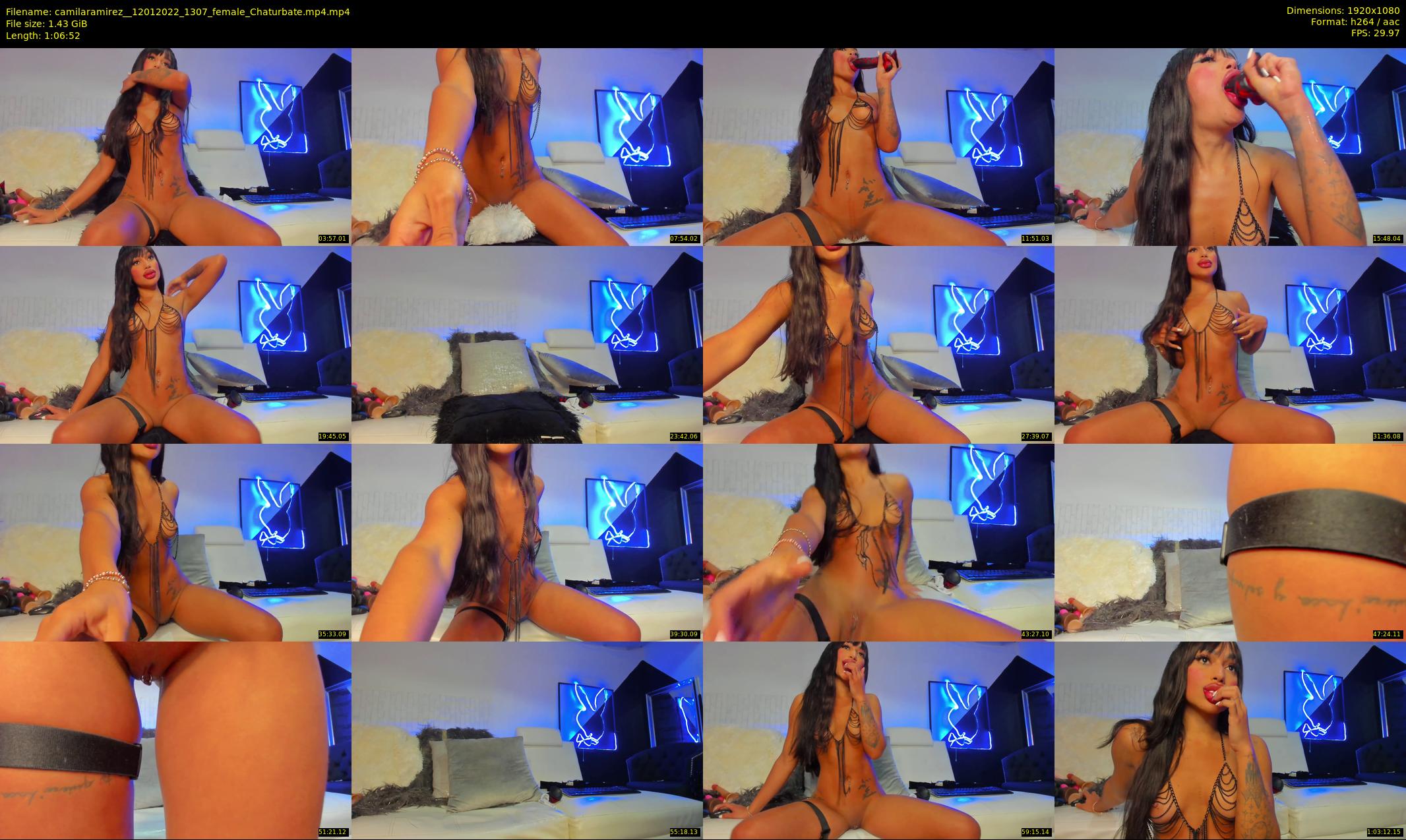 camilaramirez_ — 67 minute Chaturbate female cam show recording, 1080p, Jan 12, 2022