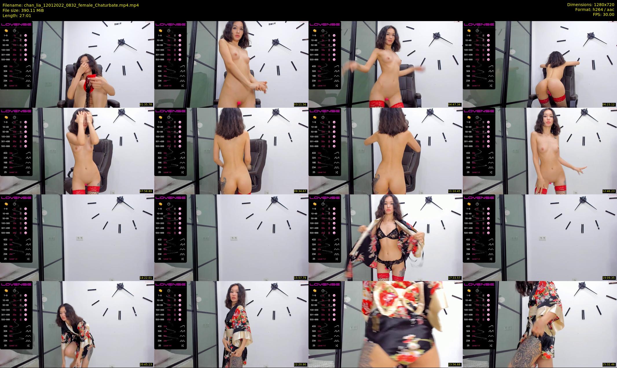 chan_lia — 28 minute Chaturbate female cam show recording, 720p, Jan 12, 2022