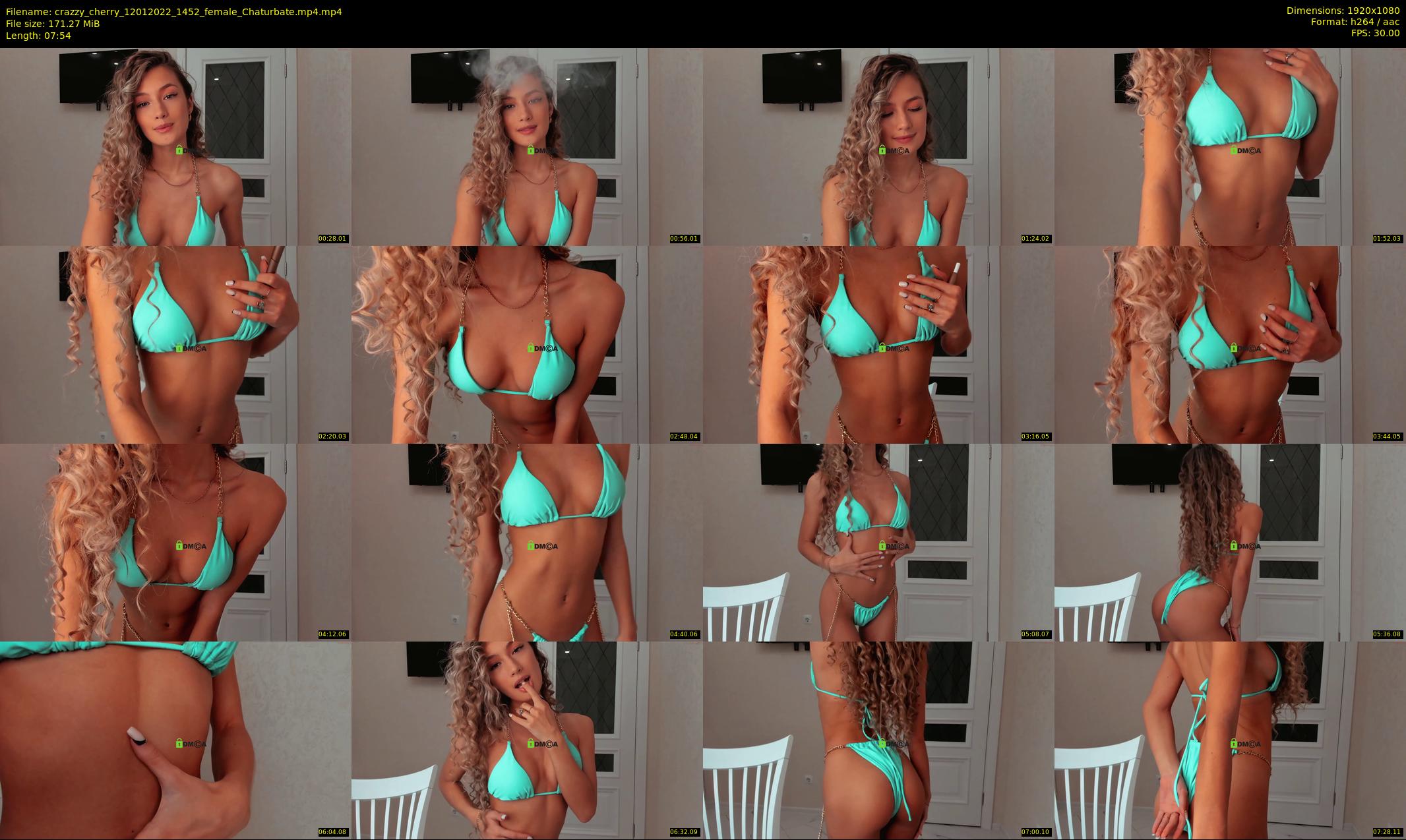 crazzy_cherry — 8 minute Chaturbate female cam show recording, 1080p, Jan 12, 2022