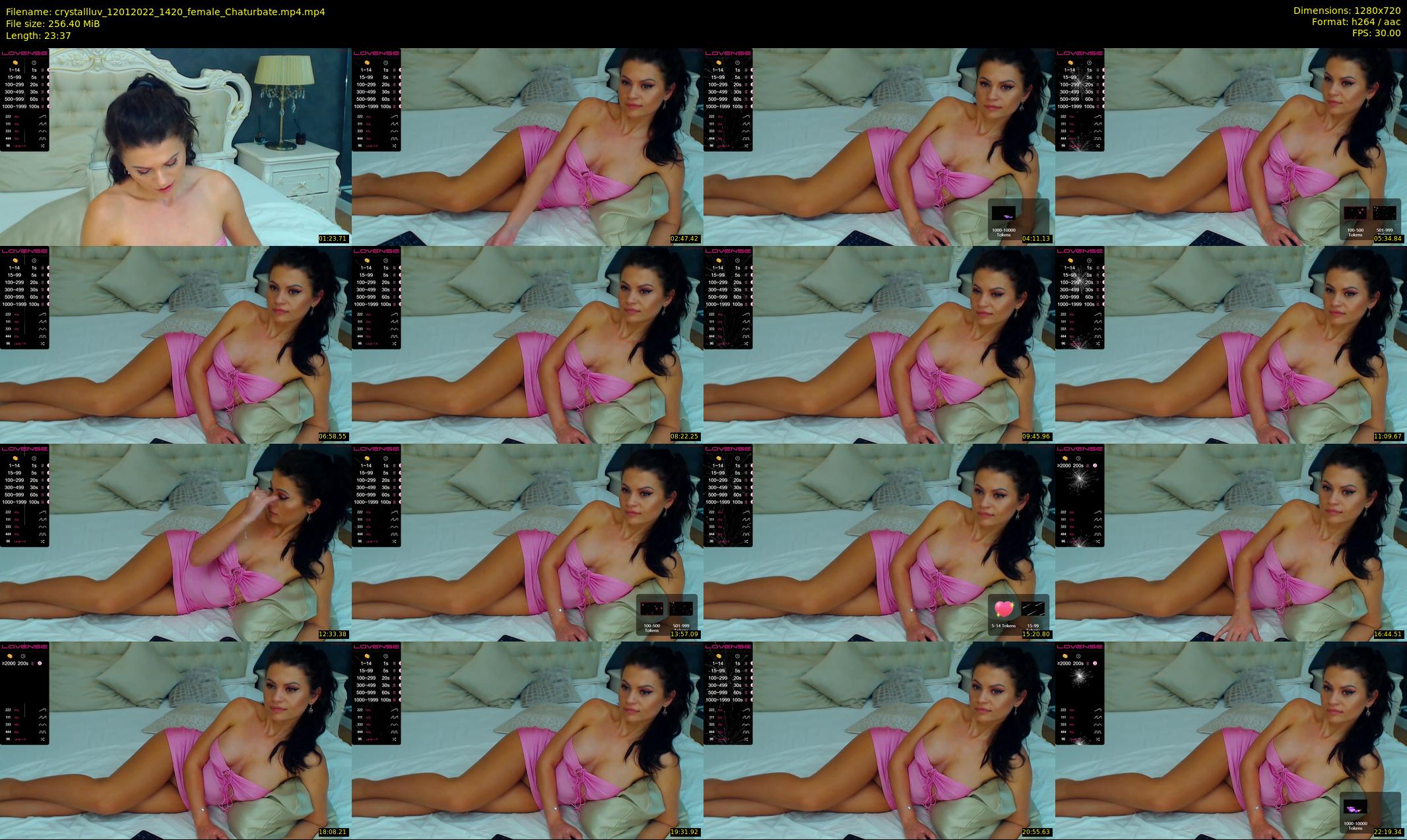 crystallluv — 24 minute Chaturbate female cam show recording, 720p, Jan 12, 2022