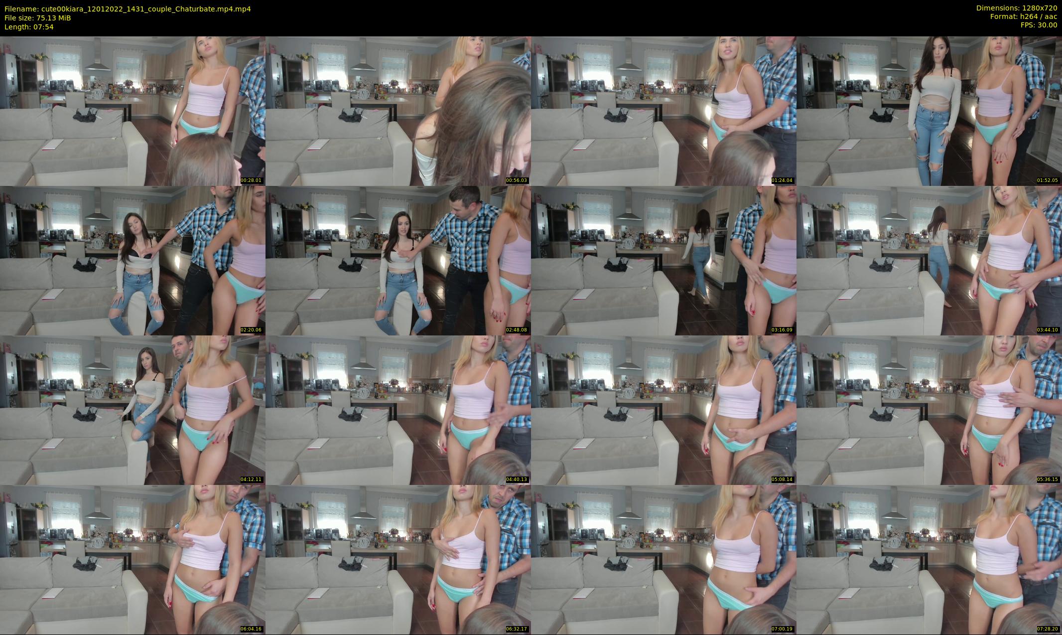 cute00kiara — 8 minute Chaturbate female cam show recording, 720p, Jan 12, 2022