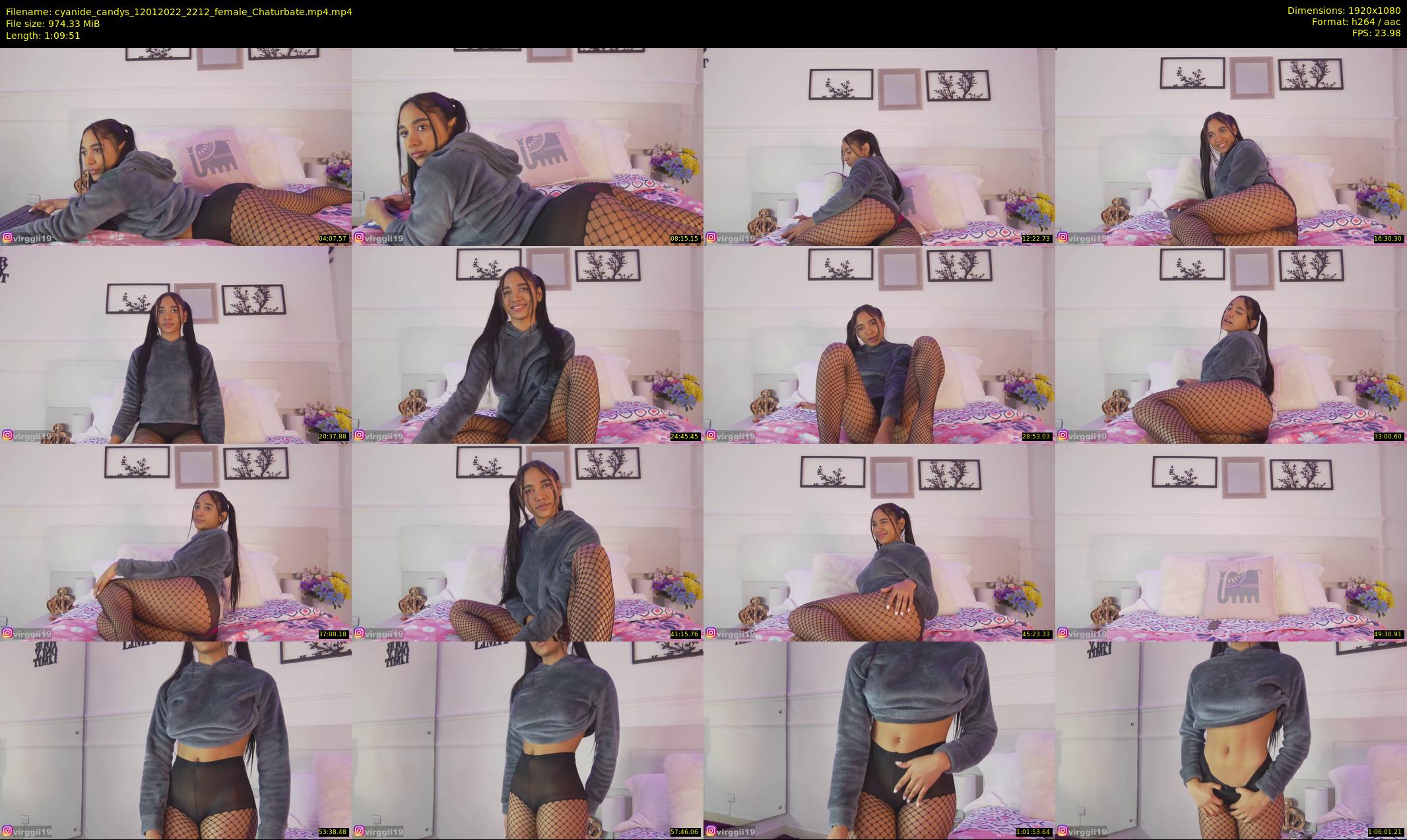 cyanide_candys — 70 minute Chaturbate female cam show recording, 1080p, Jan 12, 2022