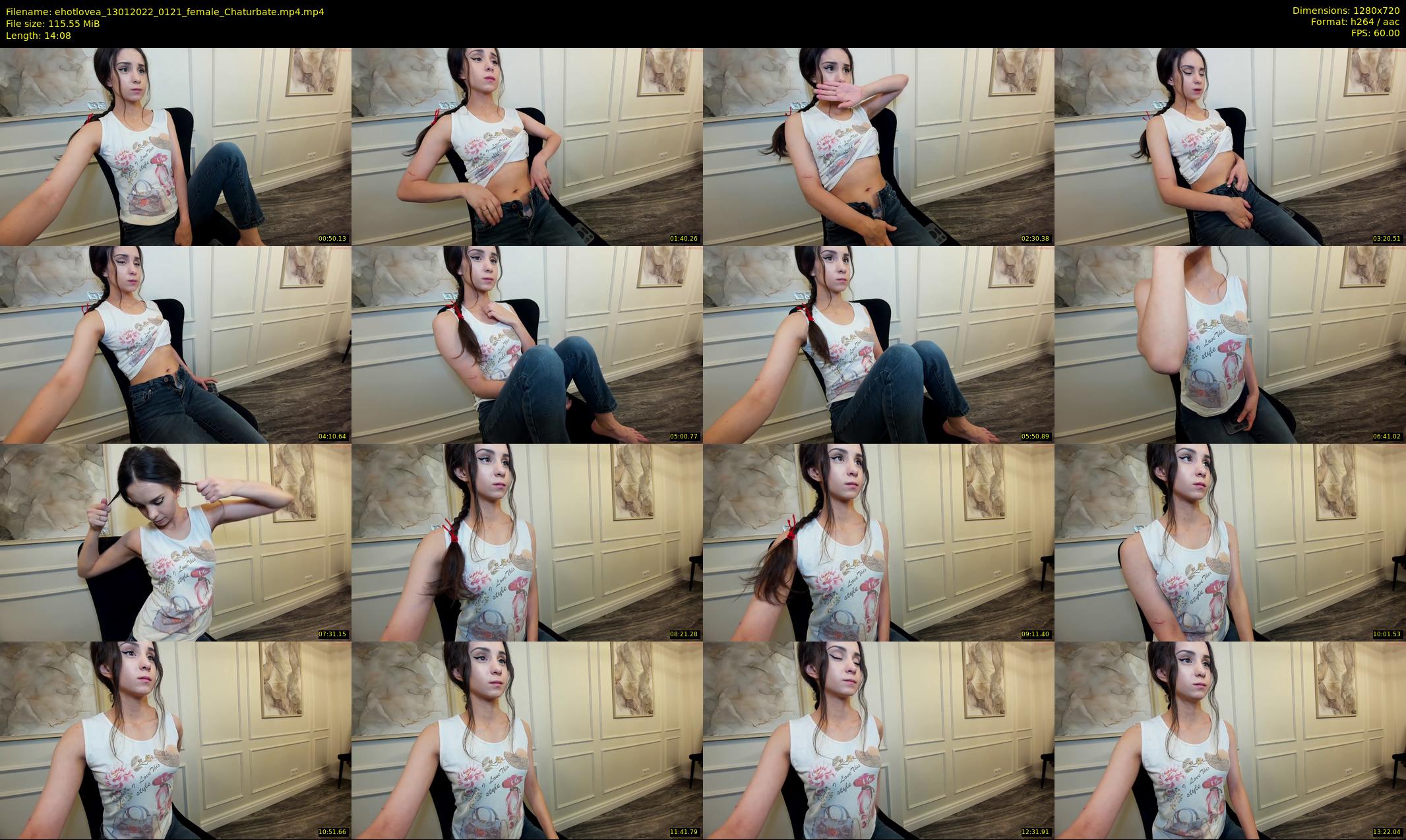 ehotlovea — 15 minute Chaturbate female cam show recording, 720p, Jan 13, 2022